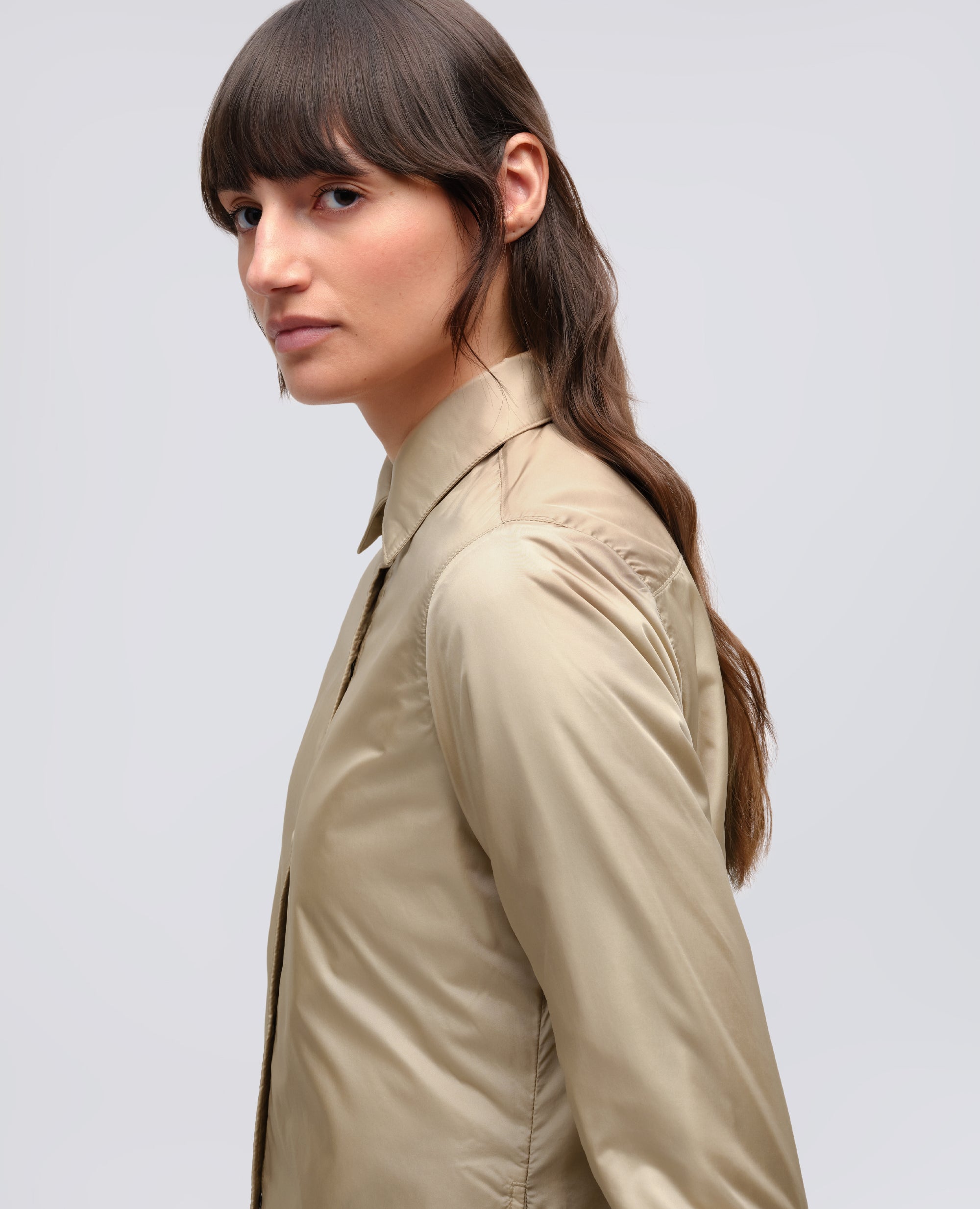 GIACCA CAMICIA GLUE - BEIGE - ASPESI