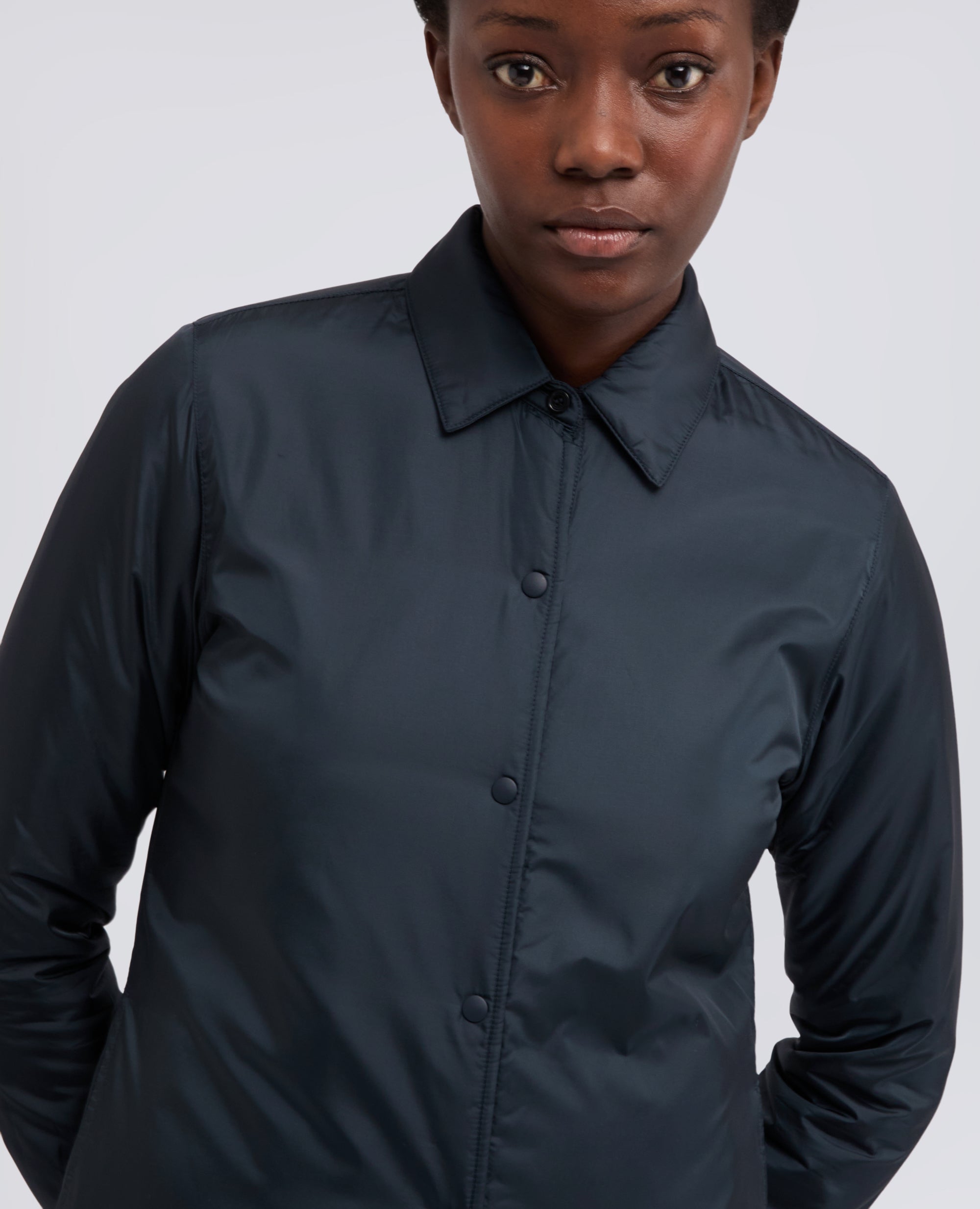 GIACCA CAMICIA GLUE - BLU - ASPESI