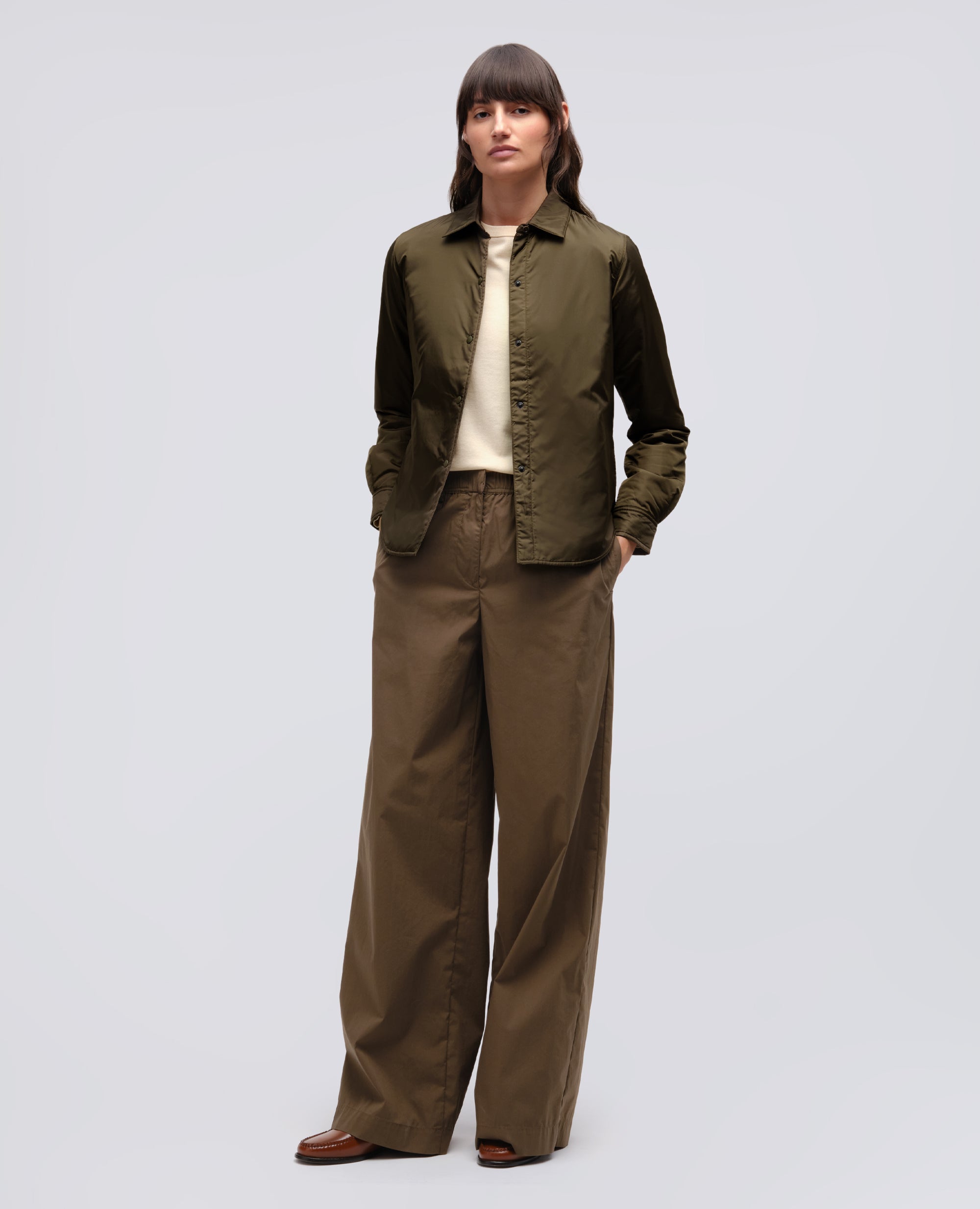 GIACCA CAMICIA GLUE - VERDE - ASPESI