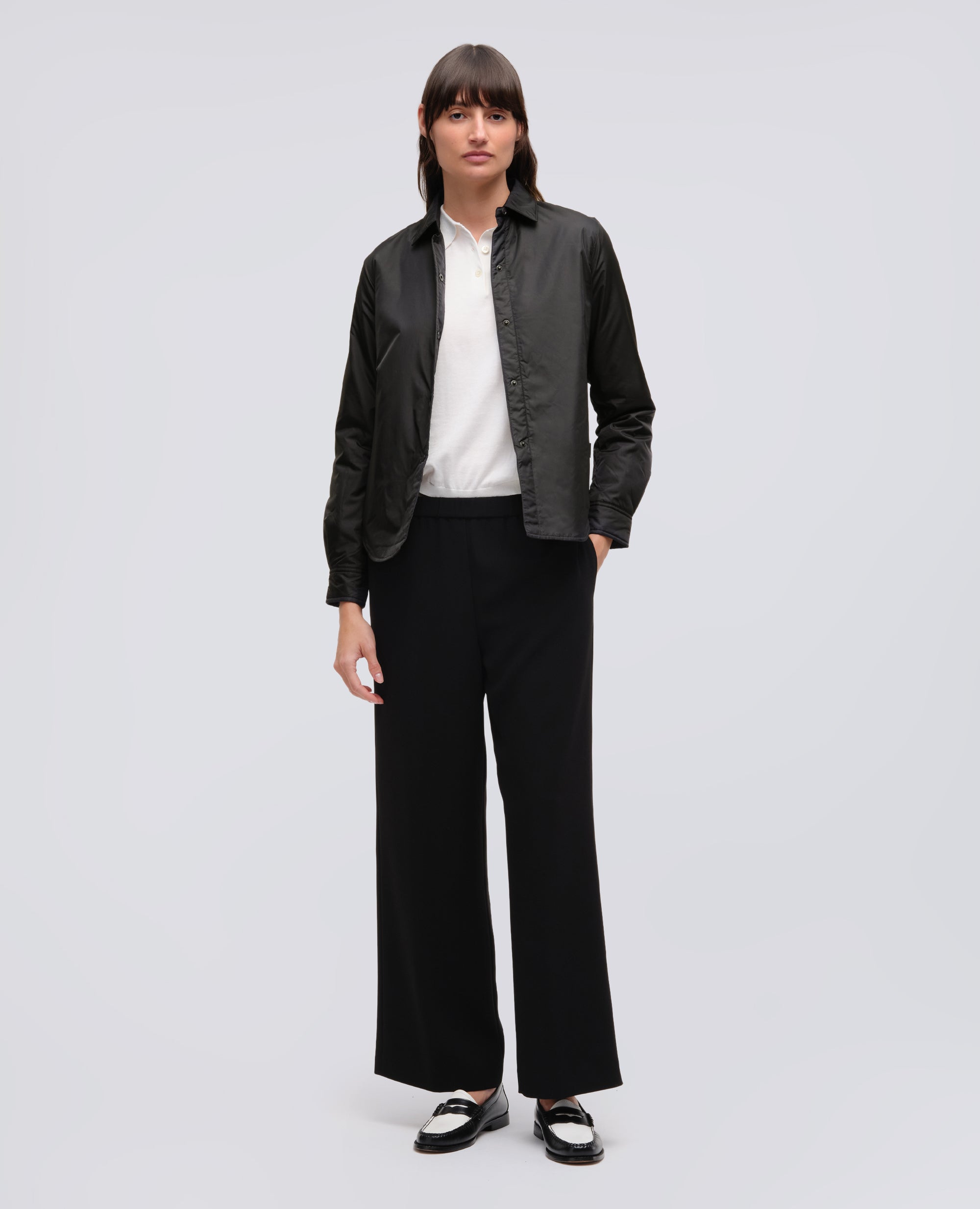 GIACCA CAMICIA GLUE - NERO - ASPESI