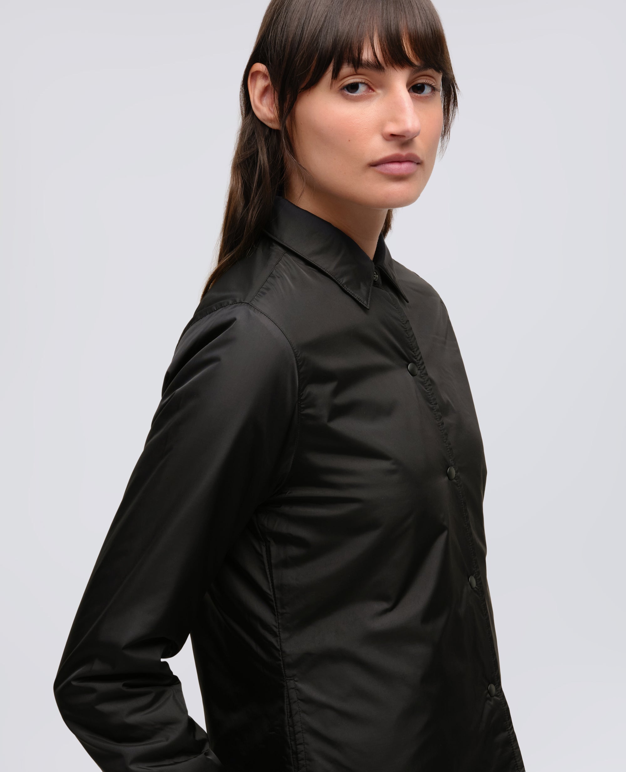 GIACCA CAMICIA GLUE - NERO - ASPESI