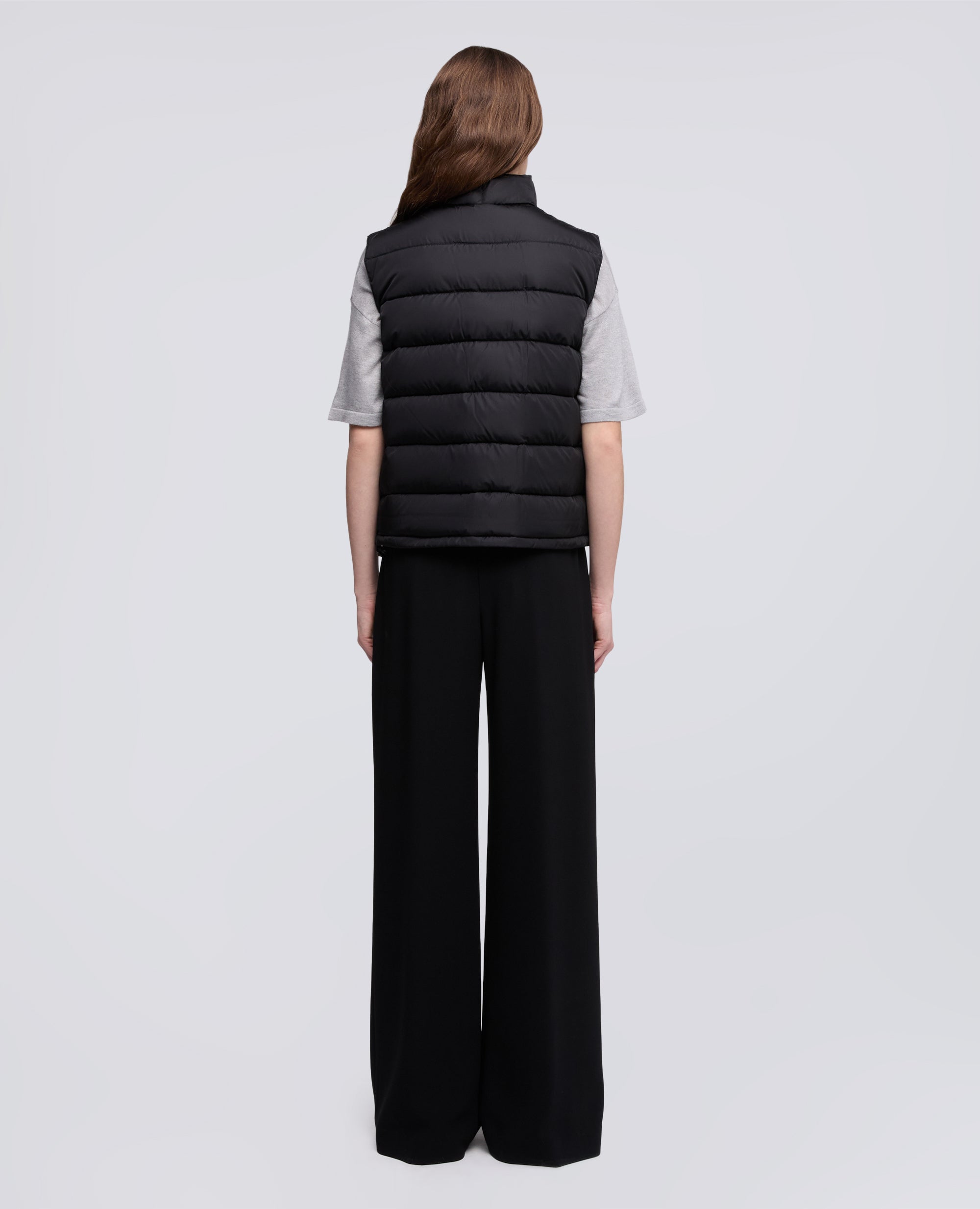 GILET NEW MINNIE IN NYLON RICICLATO - NERO - ASPESI