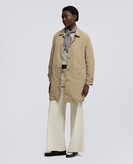 IMPERMEABILE IN POLIESTERE E NYLON COMPATTO - BEIGE - ASPESI