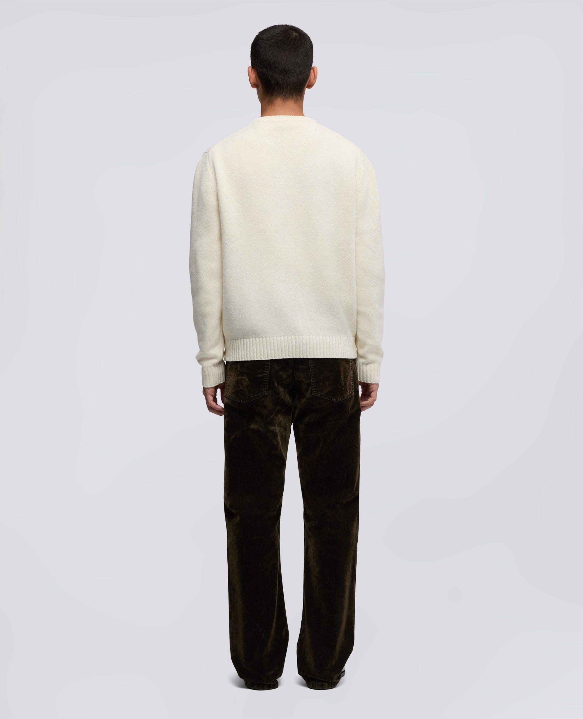 MAGLIA GIROCOLLO IN MISTO LANA - NATURALE - ASPESI