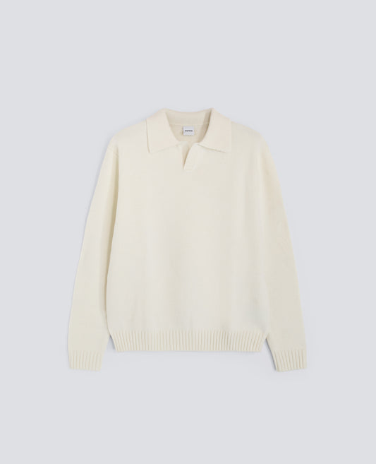 WOLLMISCHUNG-POLOSHIRT - NATURALE - ASPESI