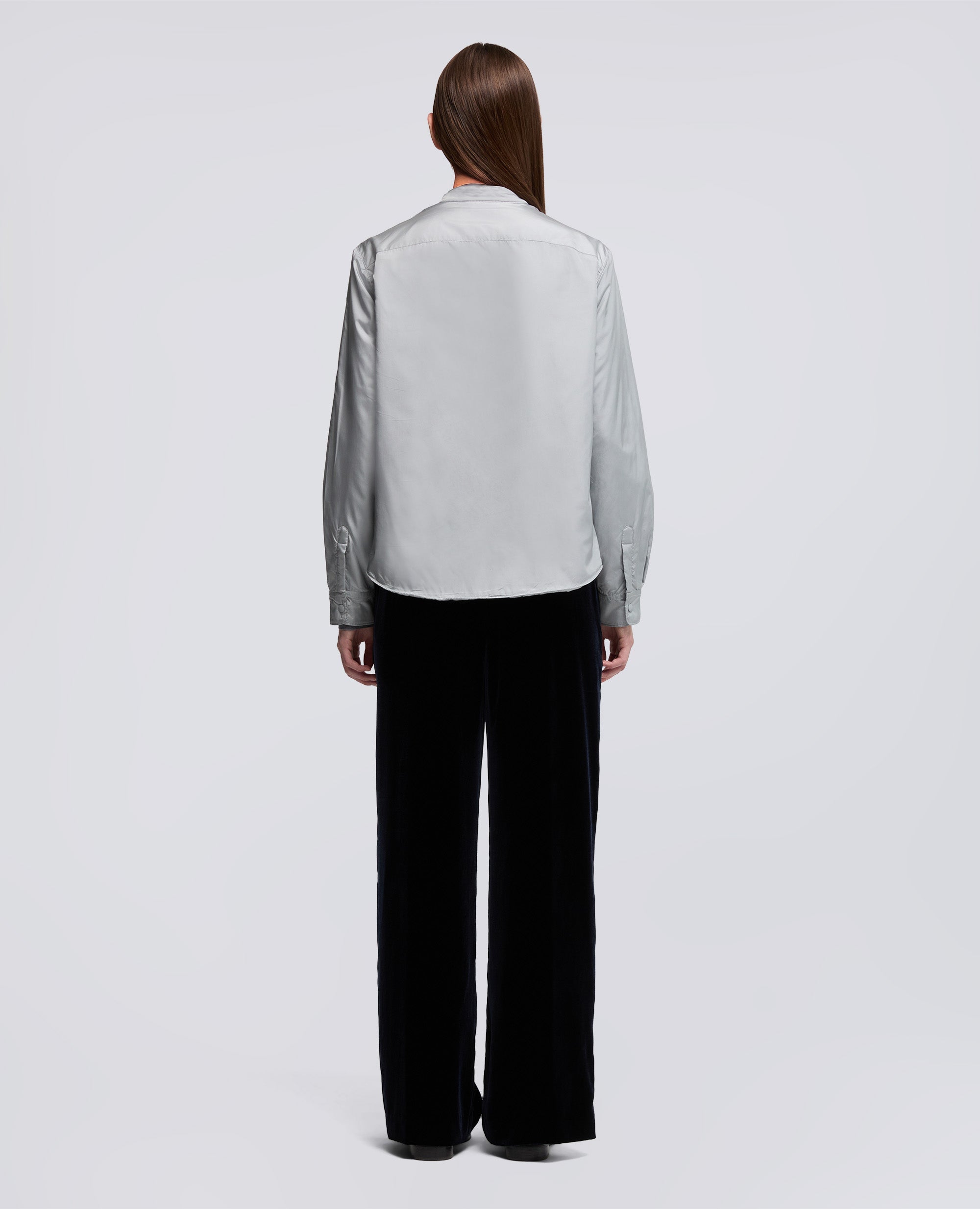 GIACCA CAMICIA IN TAFFETÀ TECNICO - GRIGIO - ASPESI
