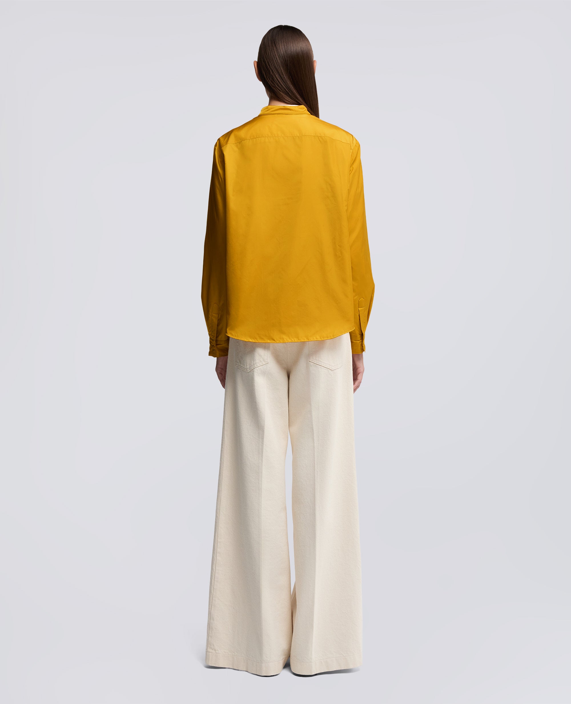 TECHNISCHE HEMDJACKE AUS TAFT - GIALLO - ASPESI