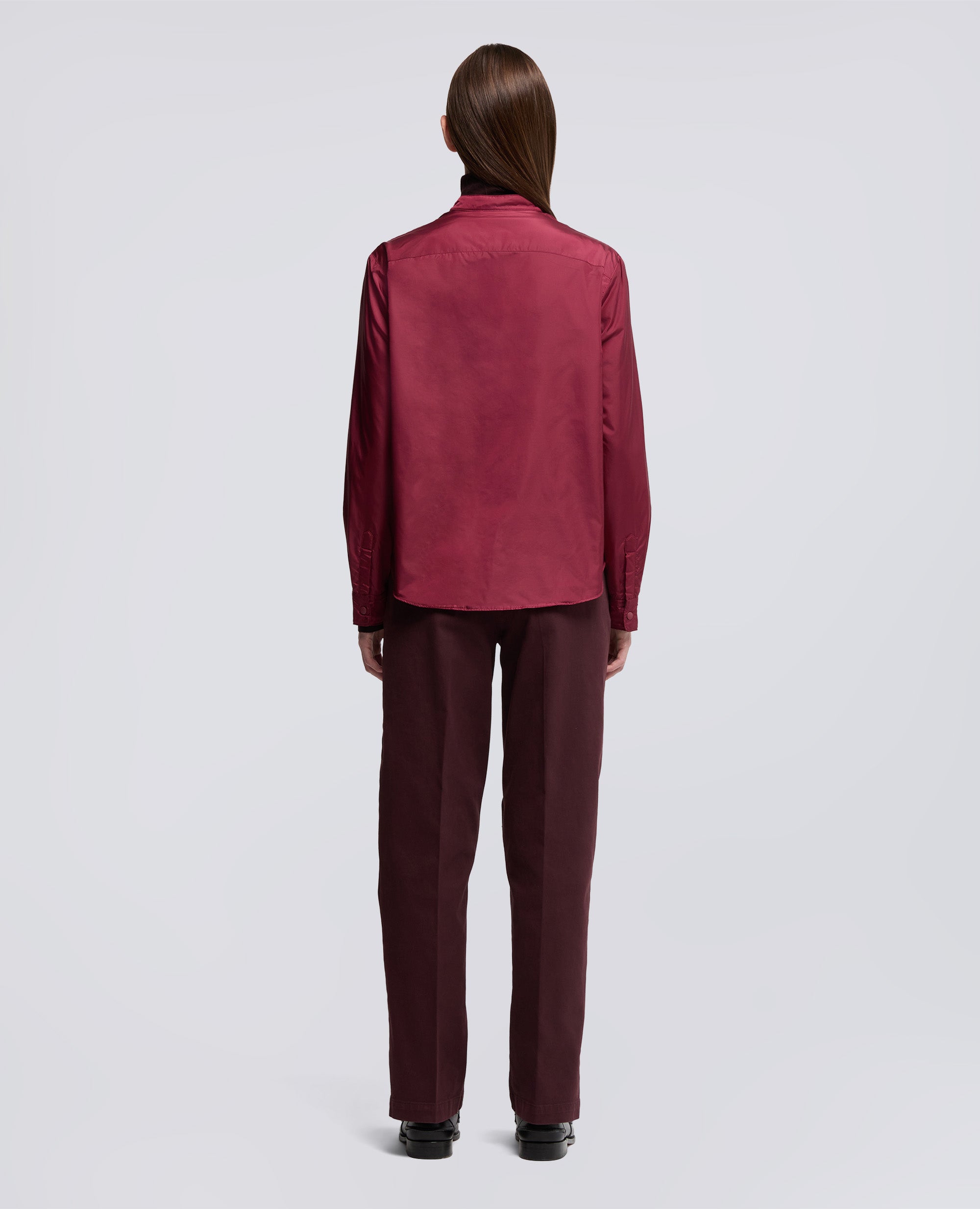 GIACCA CAMICIA IN TAFFETÀ TECNICO - ROSSO - ASPESI