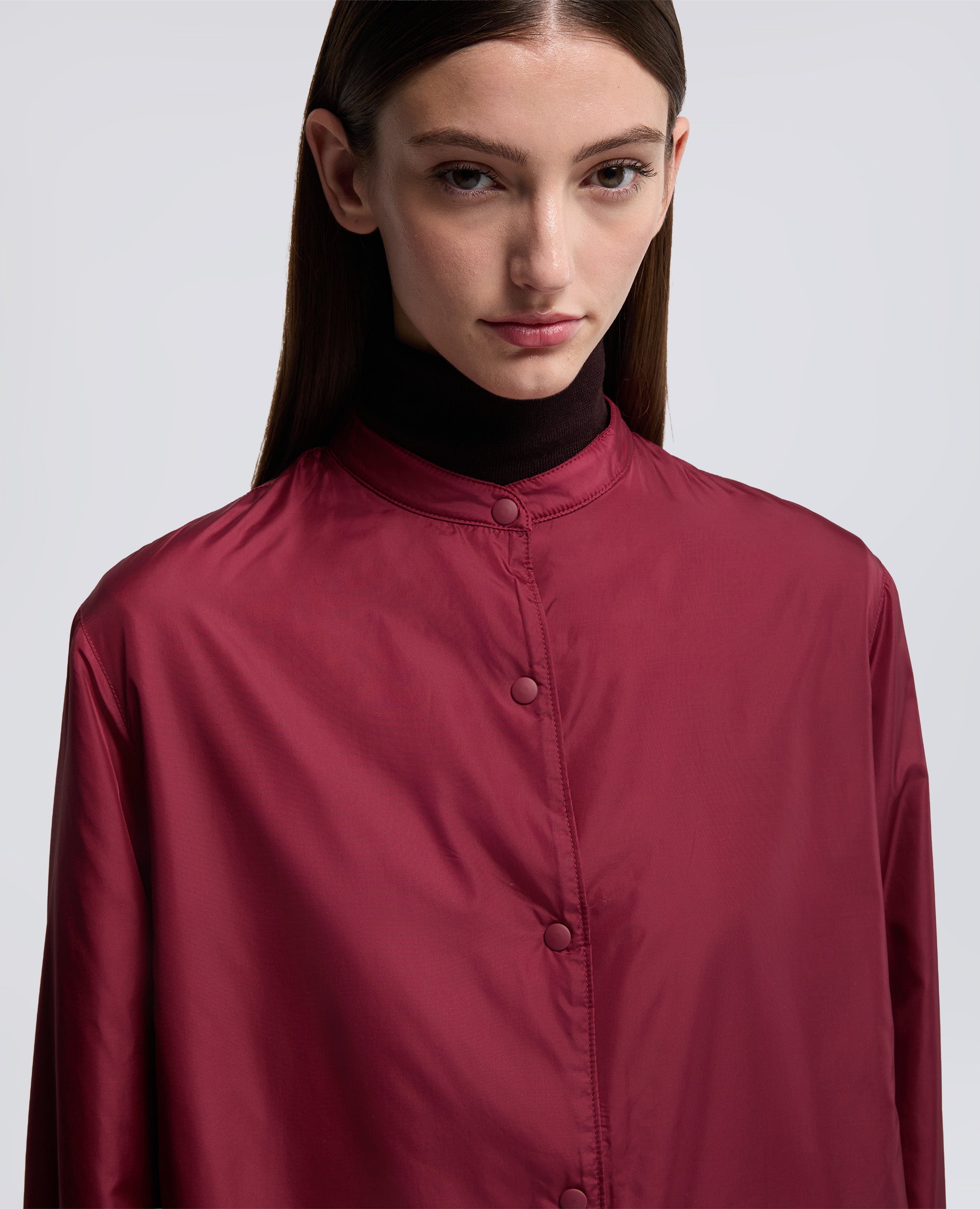 GIACCA CAMICIA IN TAFFETÀ TECNICO - ROSSO - ASPESI