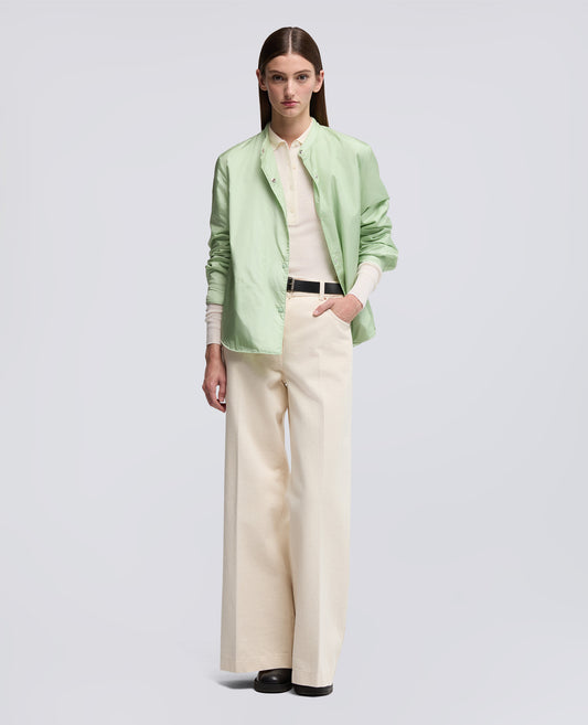 GIACCA CAMICIA IN TAFFETÀ TECNICO - VERDE - ASPESI