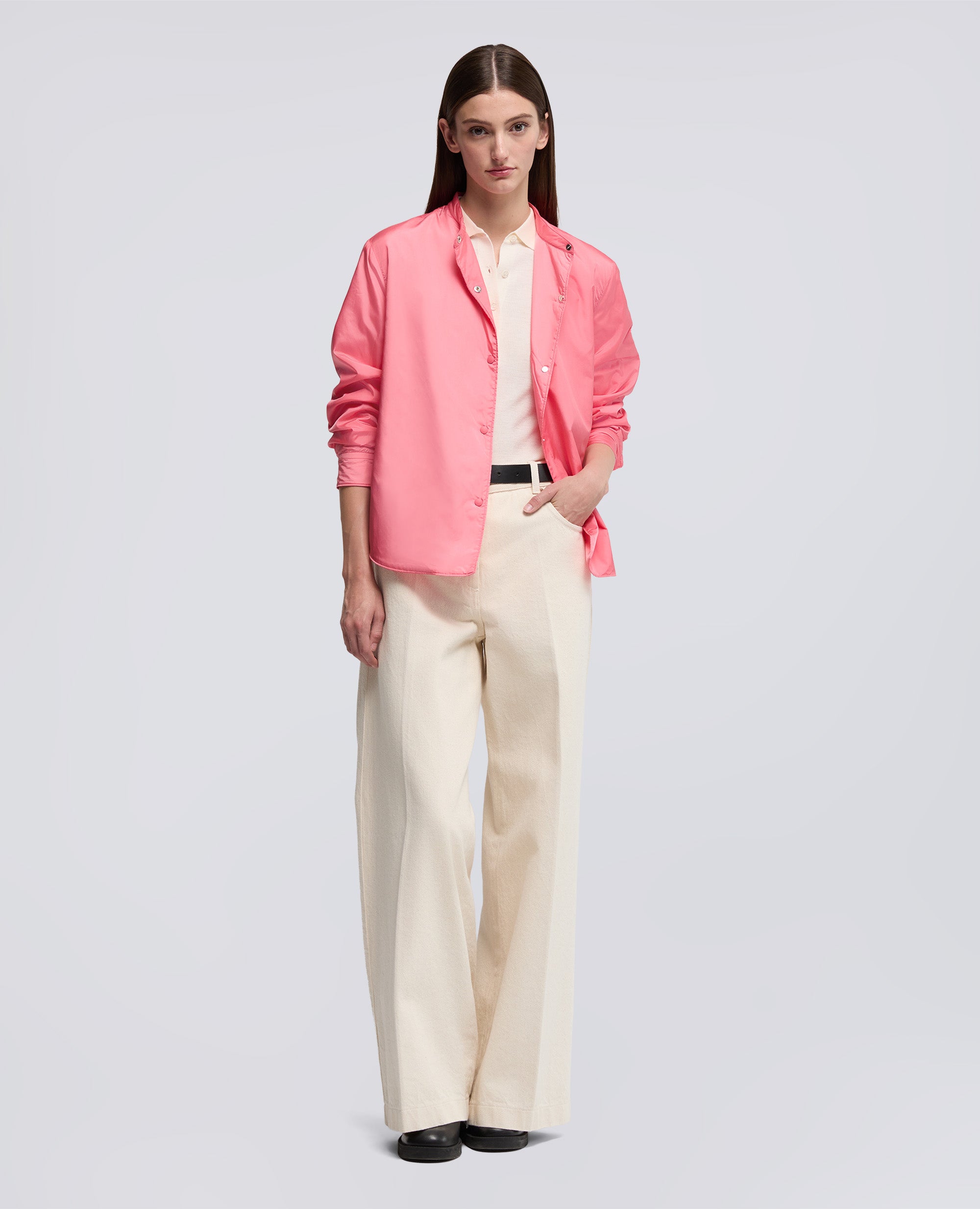 GIACCA CAMICIA IN TAFFETÀ TECNICO - ROSA - ASPESI