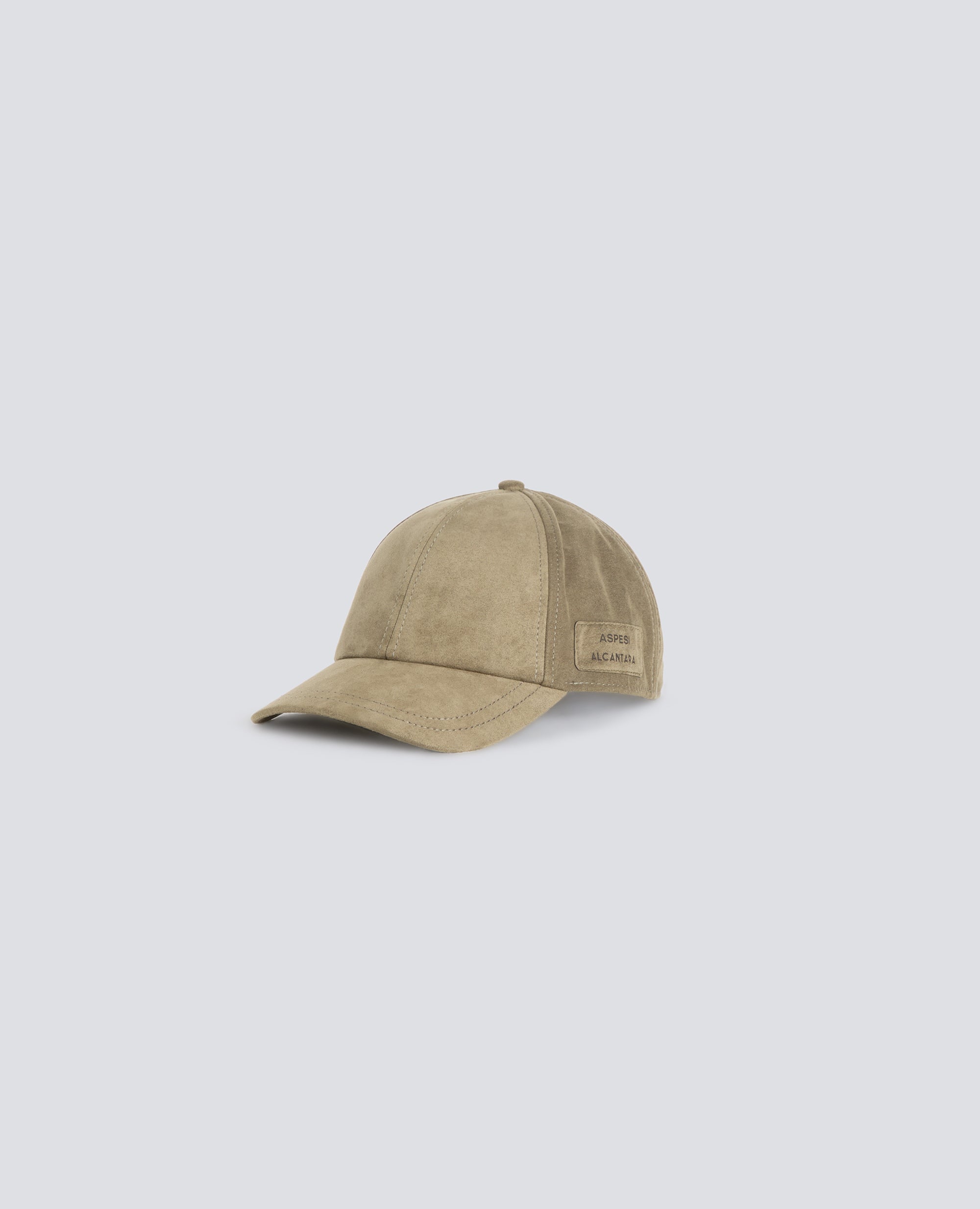 GORRA DE ALCANTARA® CON VISERA - VERDE - ASPESI
