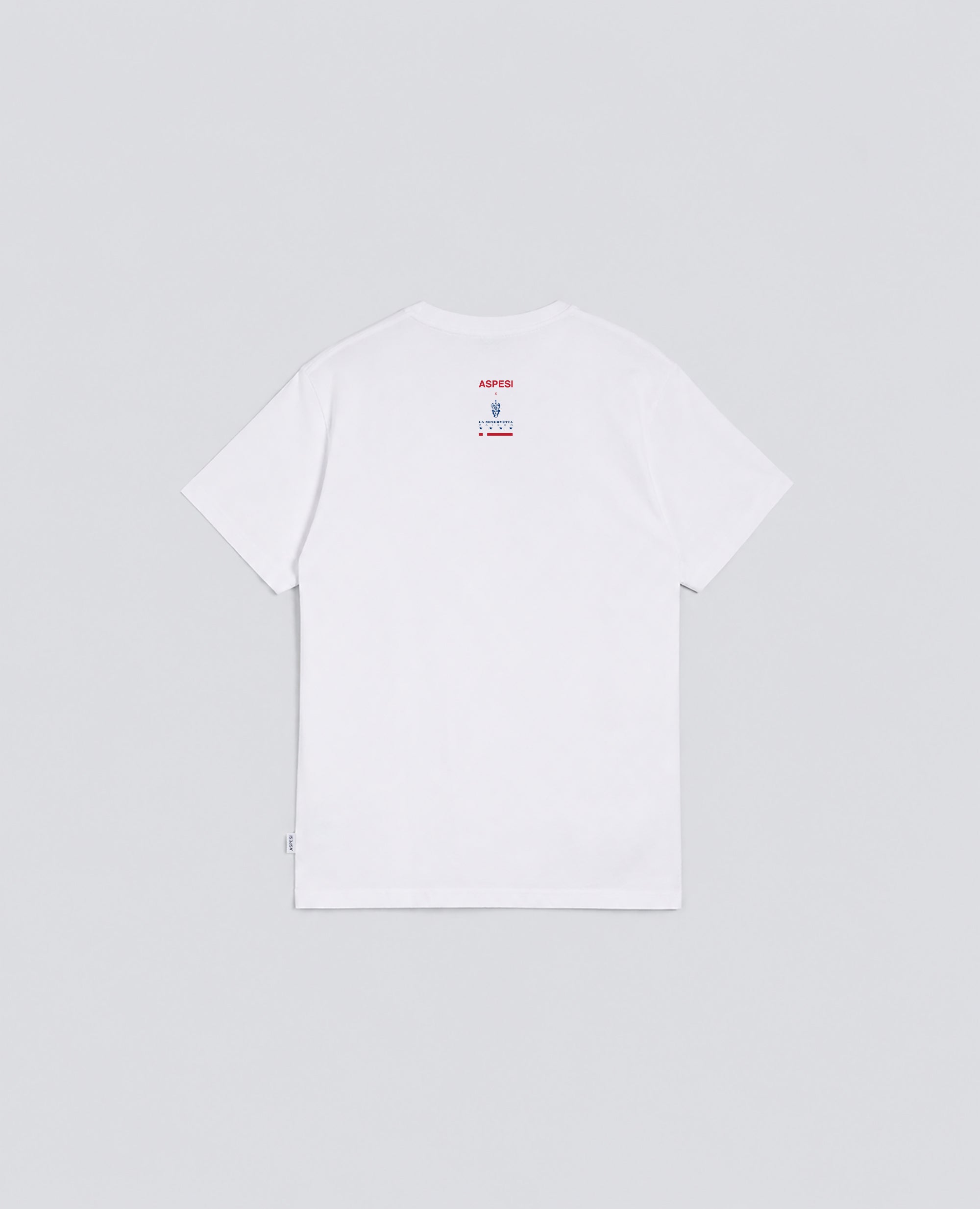 T-SHIRT IN JERSEY DI COTONE - BIANCO - ASPESI