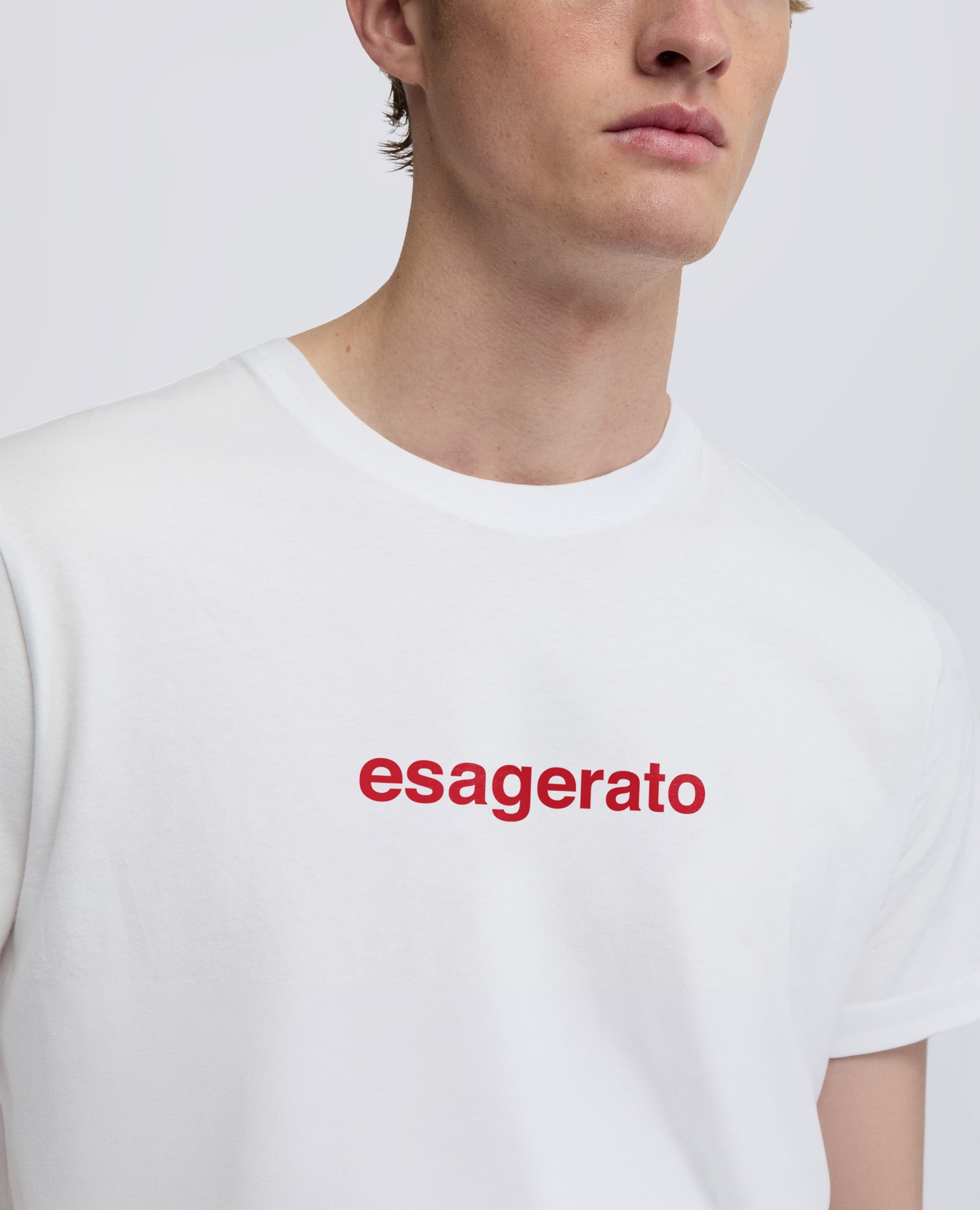T-SHIRT IN JERSEY DI COTONE - BIANCO - ASPESI