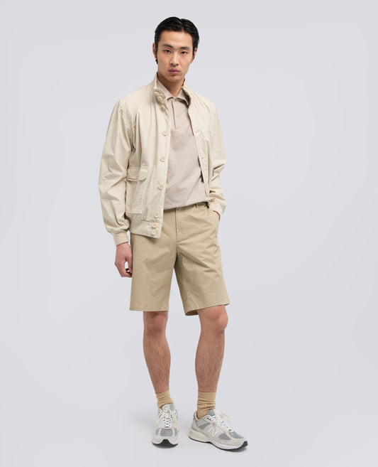 POLO A MANICA CORTA IN JERSEY DI DI COTONE - BEIGE - ASPESI