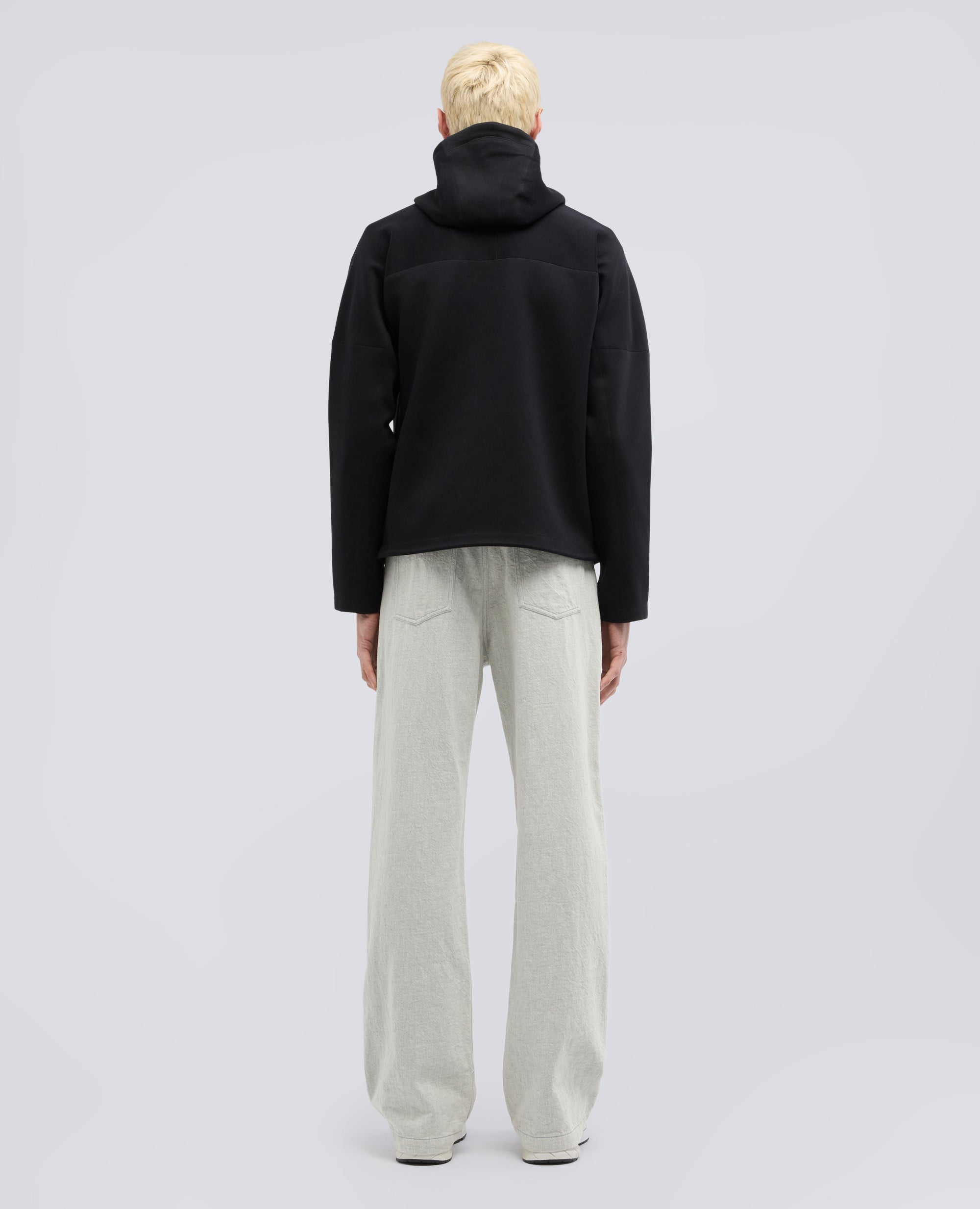VESTE ASWEAT EN COTON ET POLYESTER TECHNIQUE - NERO - ASPESI