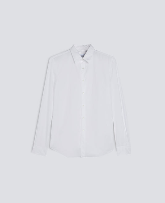 CHEMISE LEGERE EN POPELINE EN COTON - BIANCO - ASPESI