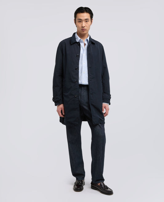CAMISA JAPONESA DE ALGODON CHAMBRAY - AZZURRO - ASPESI