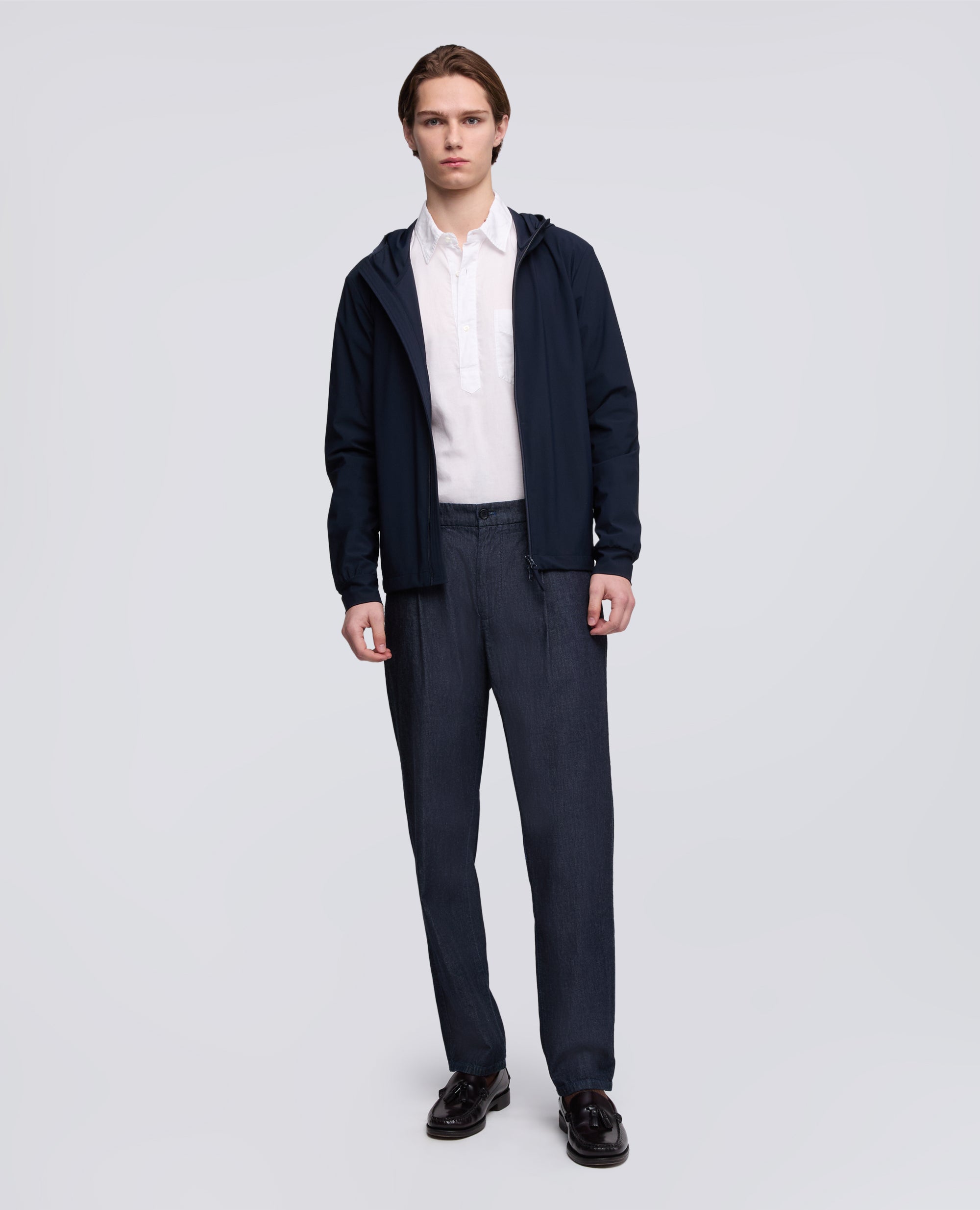 CAMICIA DOPPIA IN VOILE DI COTONE - BIANCO - ASPESI
