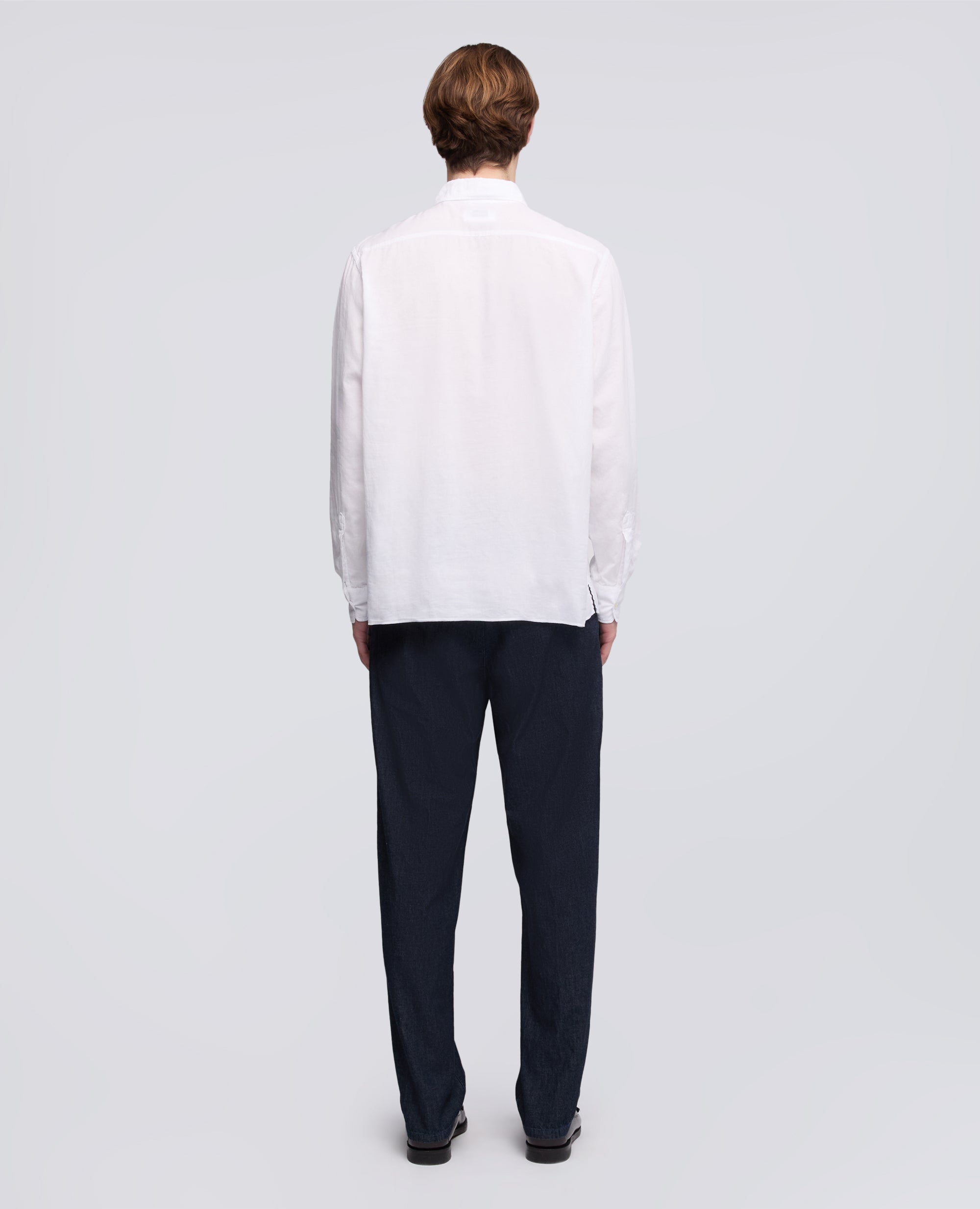 CAMICIA DOPPIA IN VOILE DI COTONE - BIANCO - ASPESI