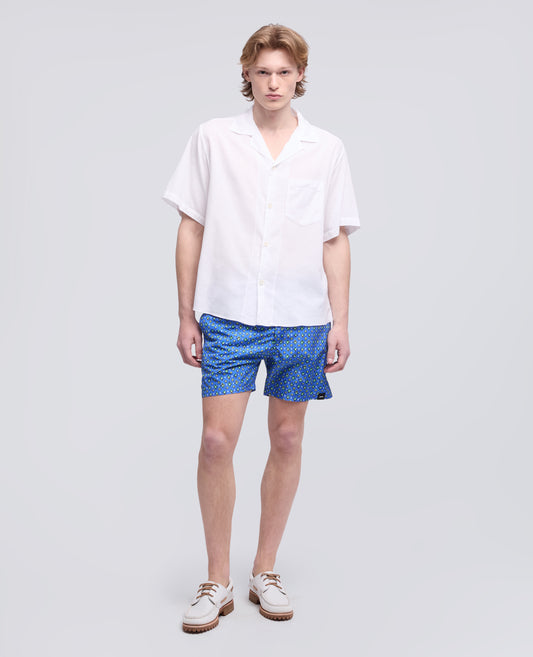 BOWLINGHEMD AUS COTTON VOILE - BIANCO - ASPESI