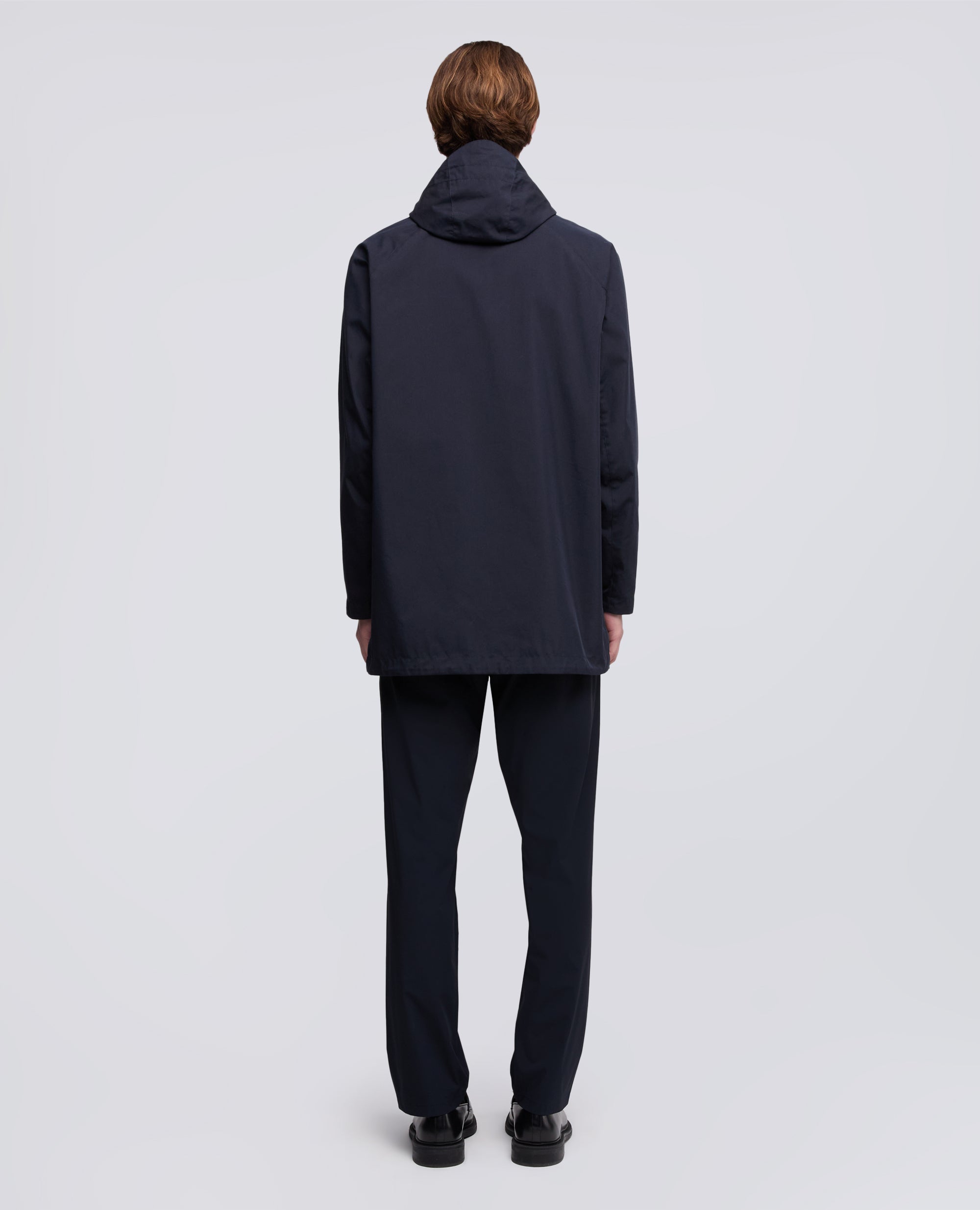 GIUBBOTTO REVERSIBILE IN TWILL DI COTONE E POLIAMMIDE - BLU - ASPESI