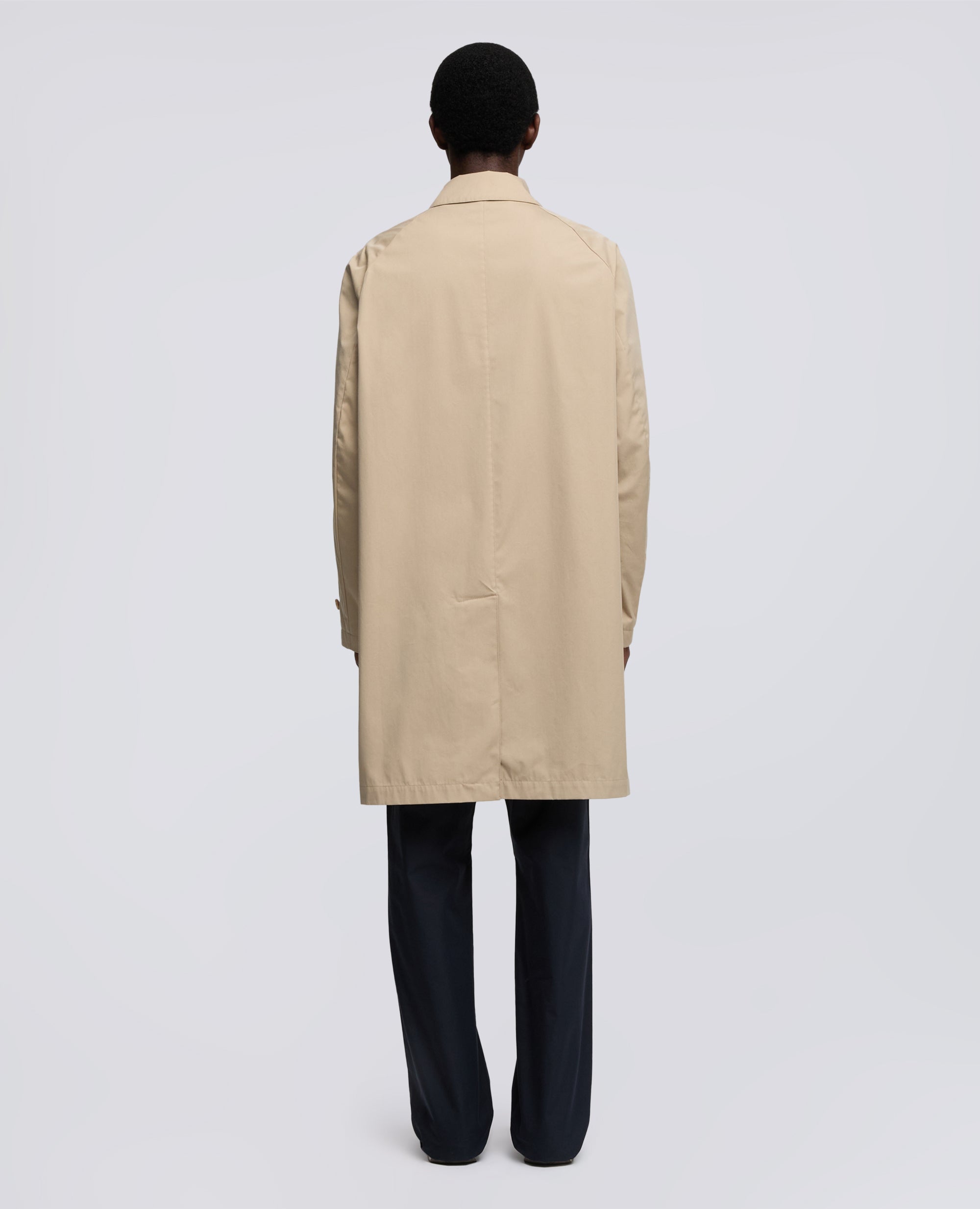 IMPERMEABILE IN TWILL DI COTONE E POLIAMMIDE - BEIGE - ASPESI