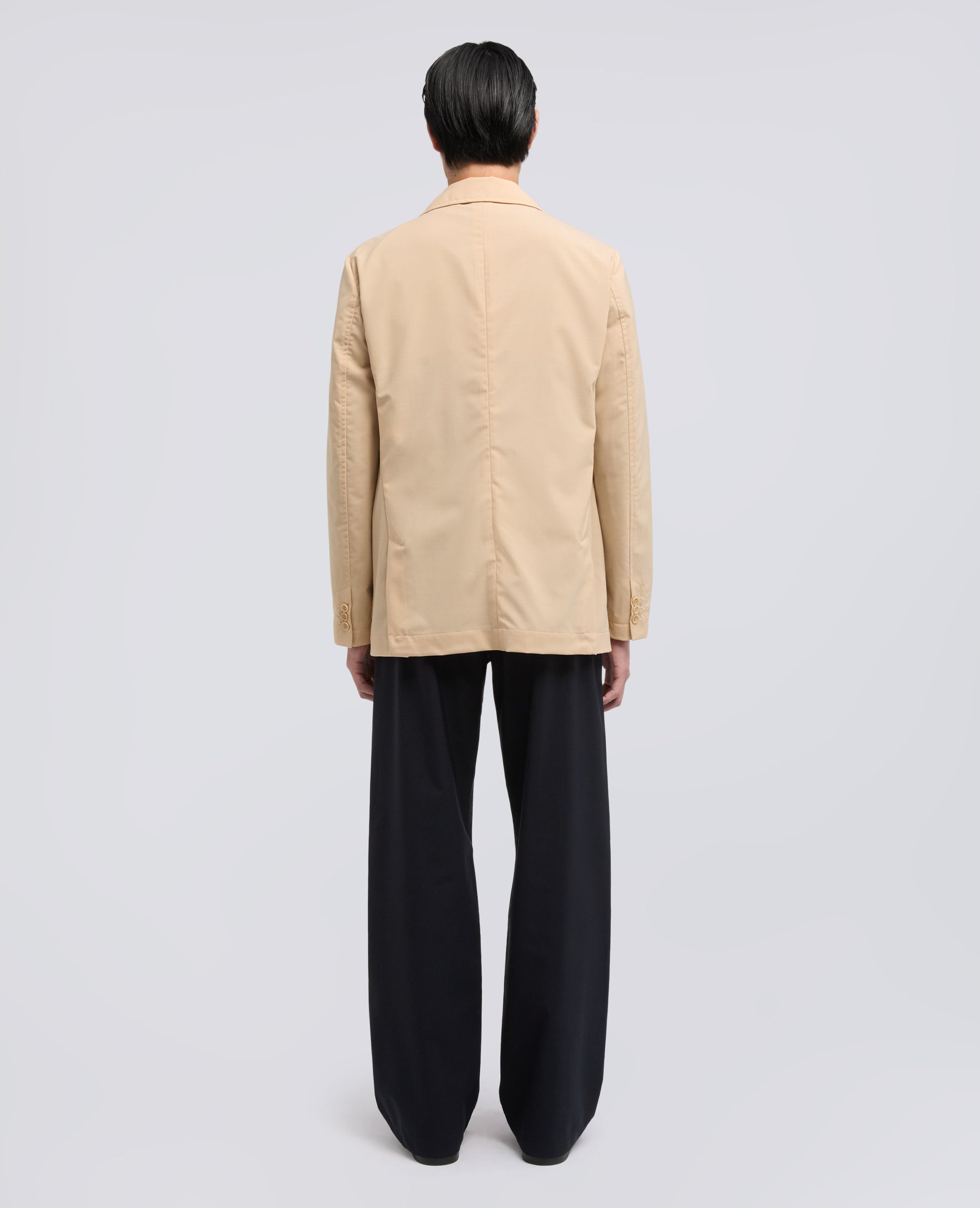 BLAZER IN LANA-POLIESTERE COMFORT - BEIGE - ASPESI