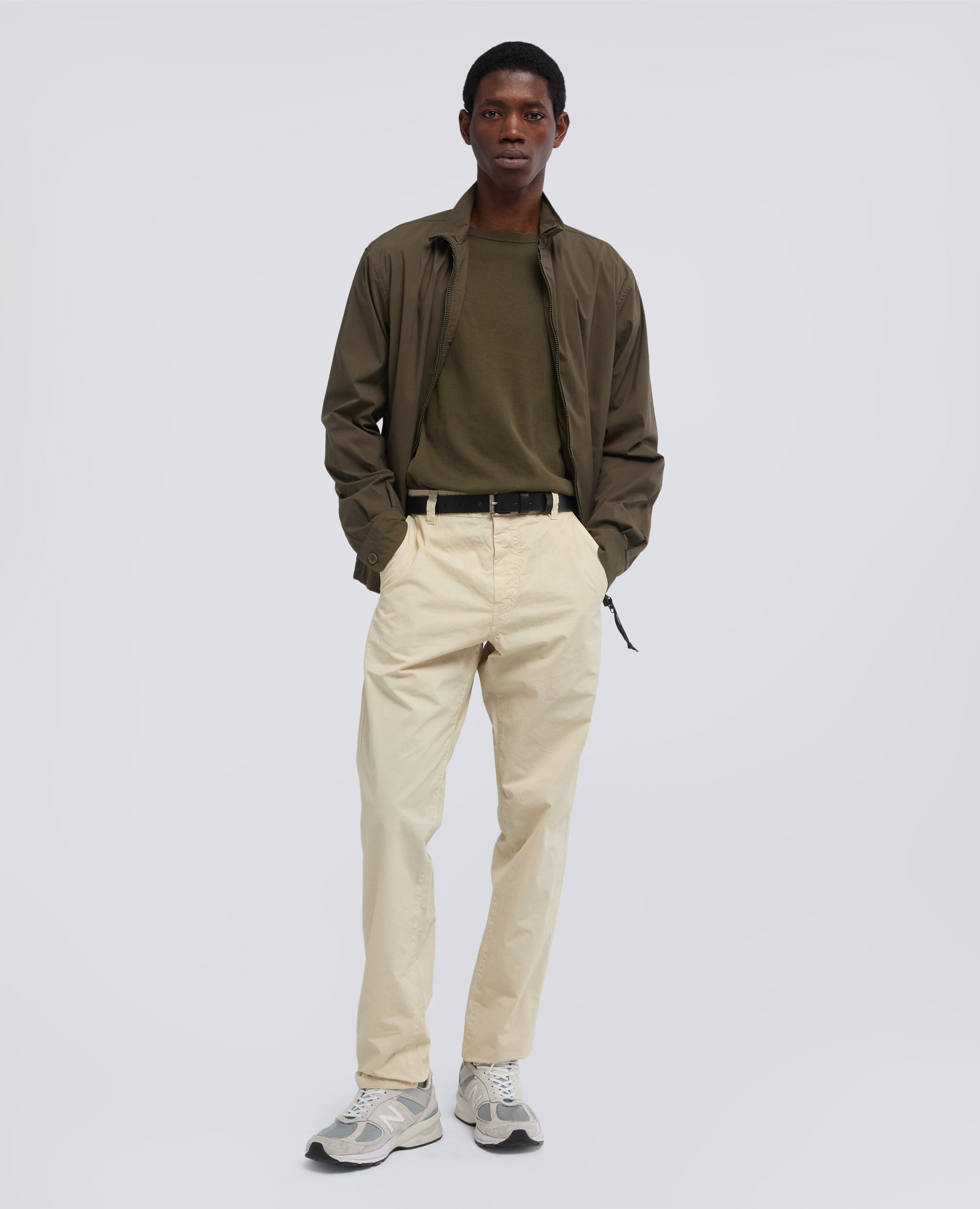 PANTALONE CHINO IN TELA DI COTONE - BEIGE - ASPESI