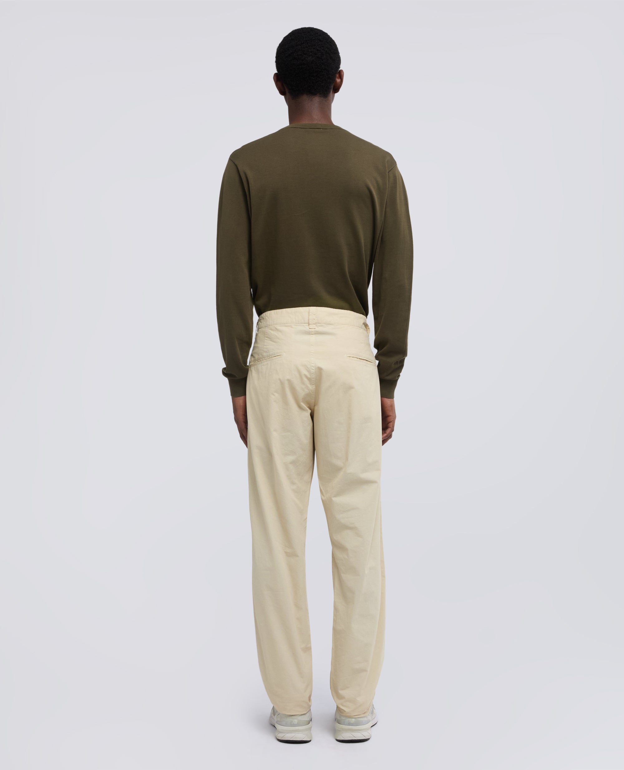 PANTALONE CHINO IN TELA DI COTONE - BEIGE - ASPESI