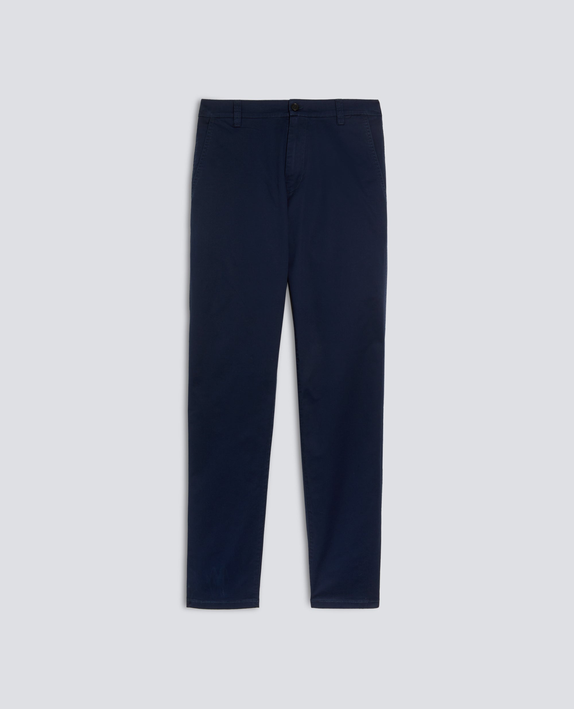 PANTALONE IN TWILL DI COTONE STRETCH - BLU - ASPESI