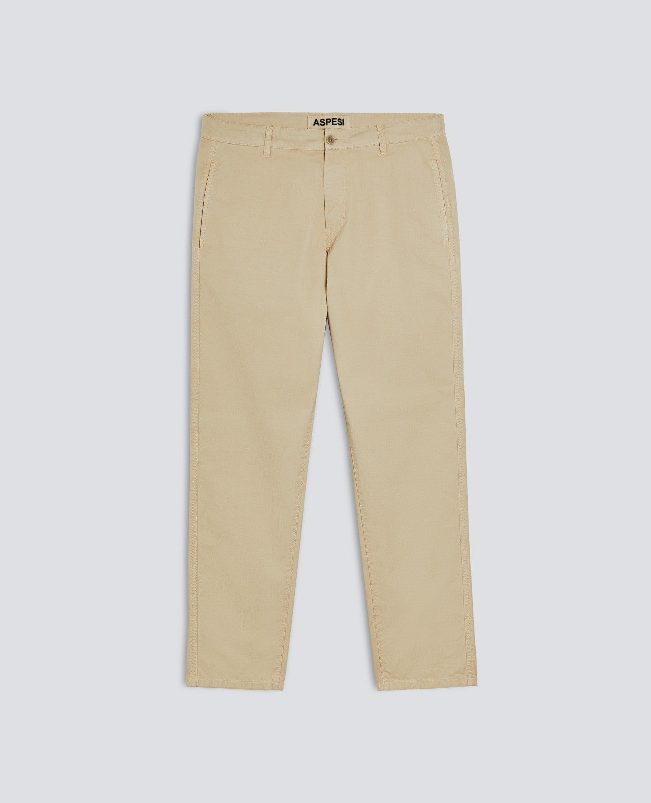 PANTALONE CHINO IN GABARDINA DI COTONE - BEIGE - ASPESI