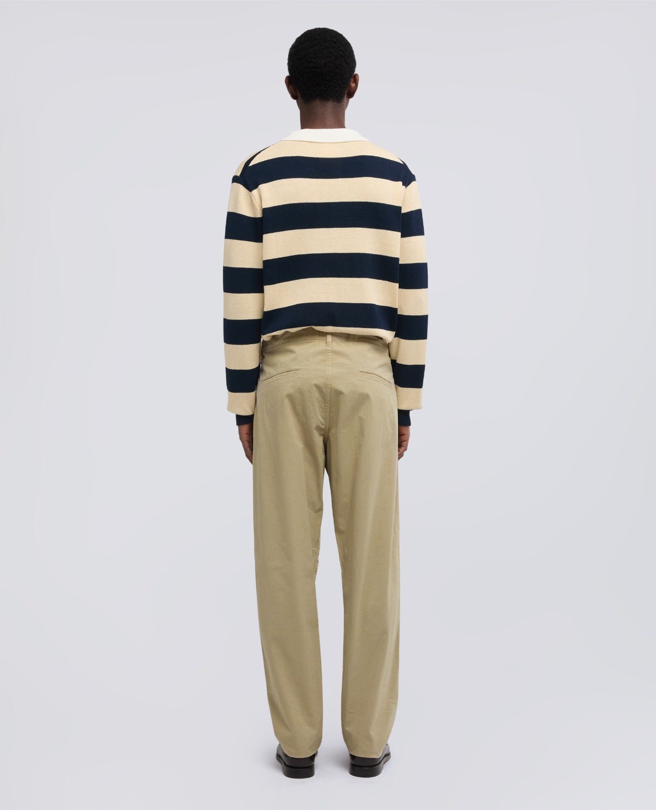 PANTALONE CHINO IN GABARDINA DI COTONE - BEIGE - ASPESI