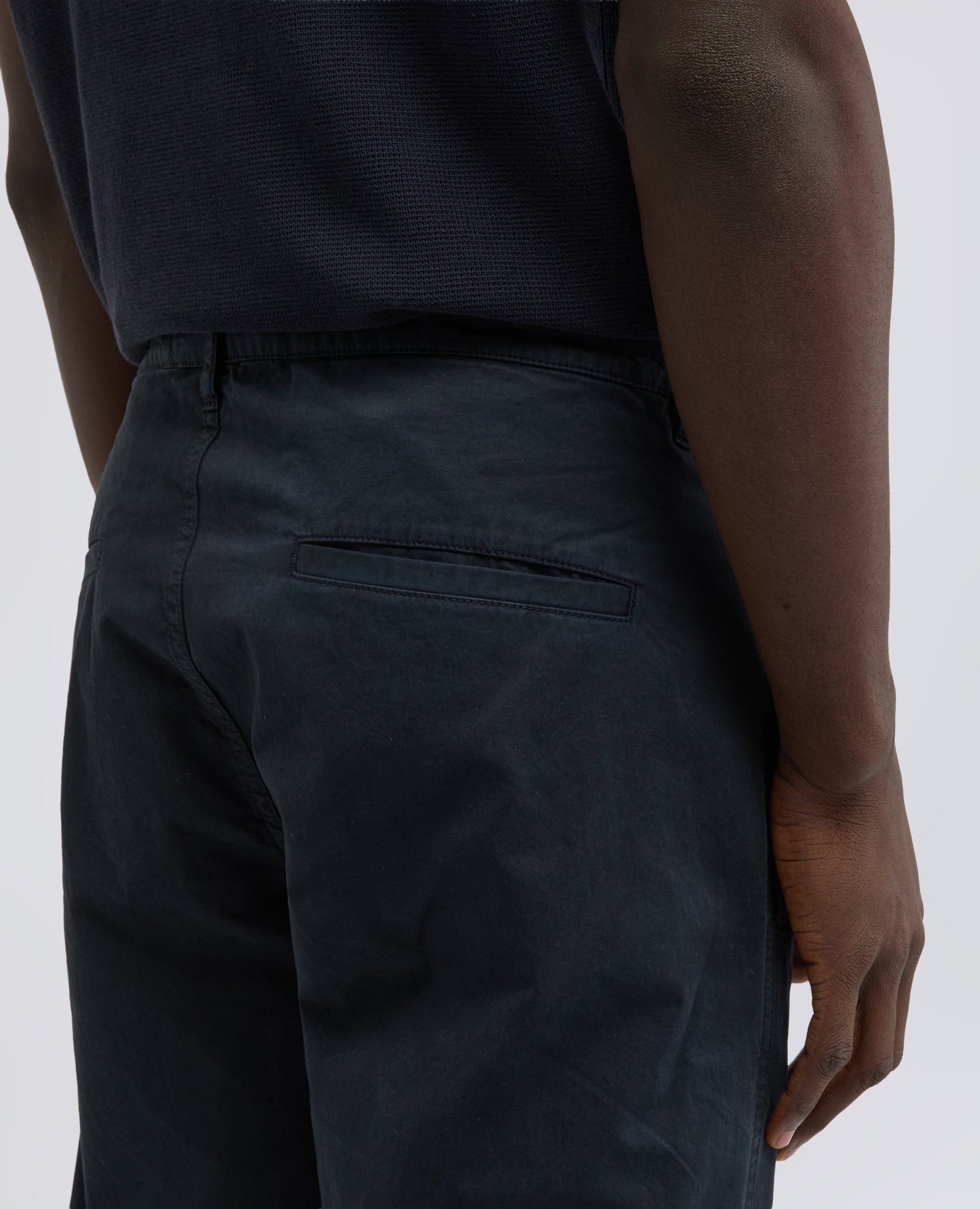 FUNKTIONALE POPLIN-CHINO-HOSEN - BLU - ASPESI