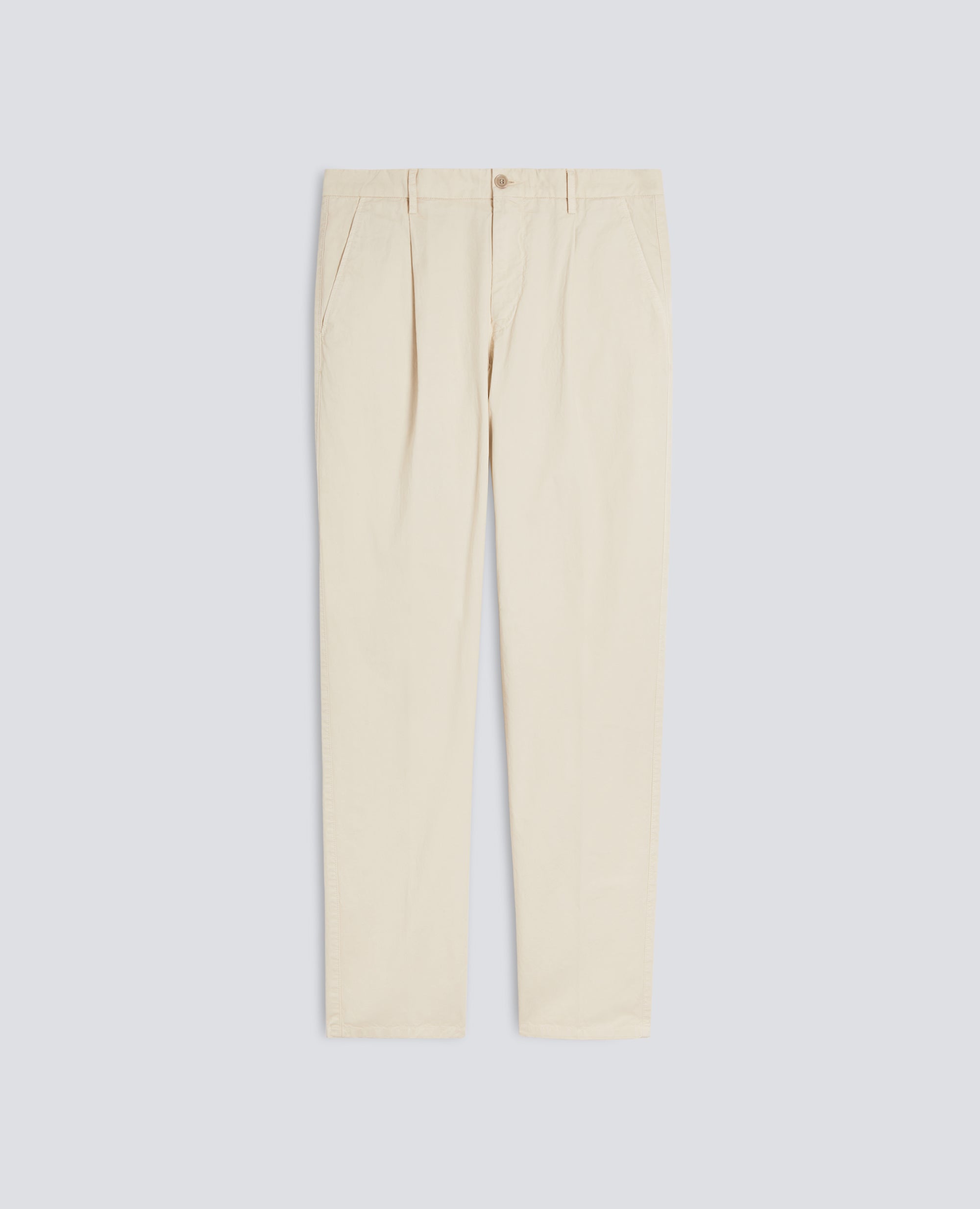 PANTALONE IN GABARDINA DI COTONE TINTO CAPO - BEIGE - ASPESI