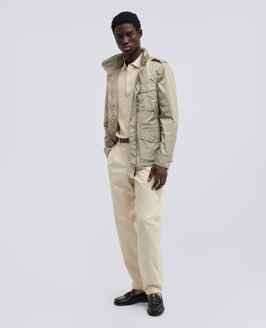 PANTALONE IN GABARDINA DI COTONE TINTO CAPO - BEIGE - ASPESI