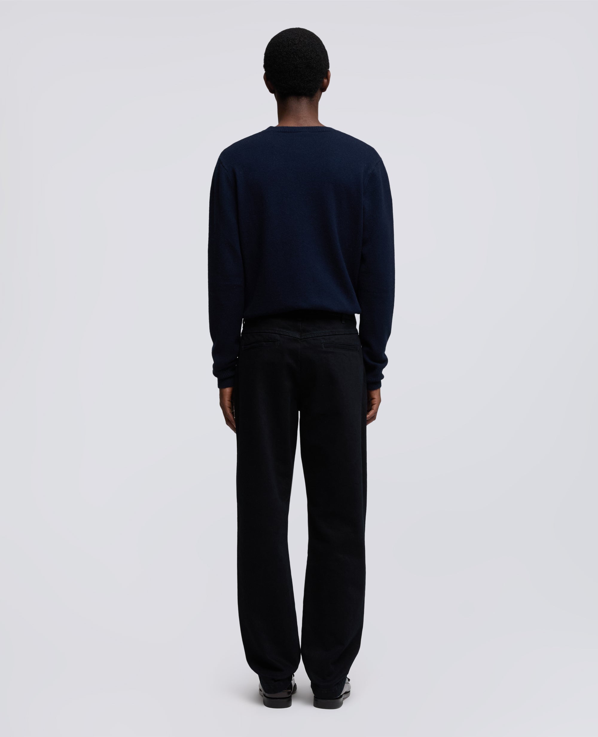 PANTALONE IN DENIM DI COTONE E POLIESTERE RICICLATO - BLU - ASPESI