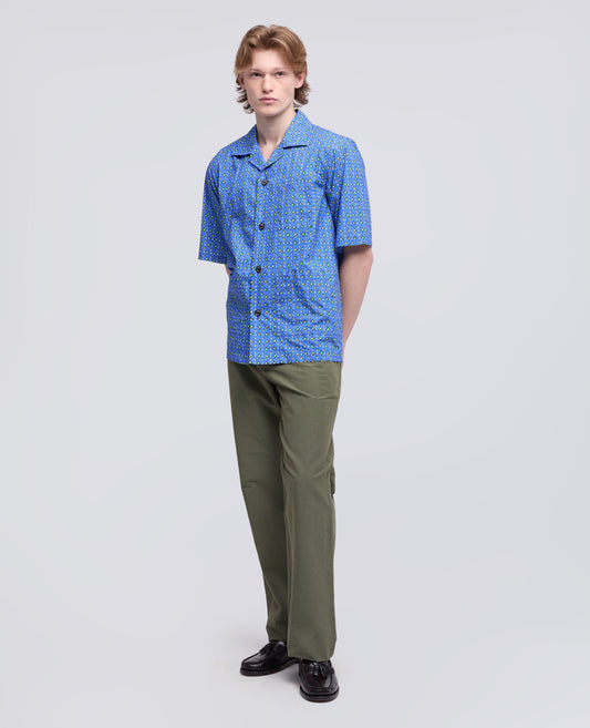 PANTALONE IN COTONE - VERDE - ASPESI
