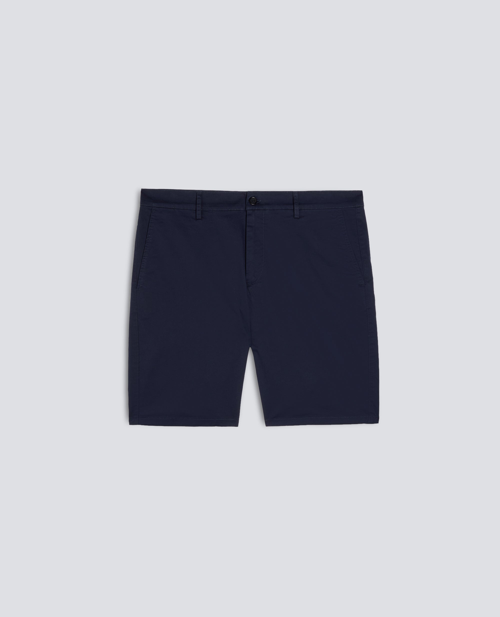 BERMUDA IN TWILL DI COTONE STRETCH - BLU - ASPESI