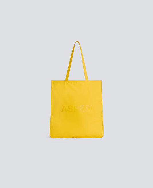 BORSA SHOPPING IN NYLON - GIALLO - ASPESI