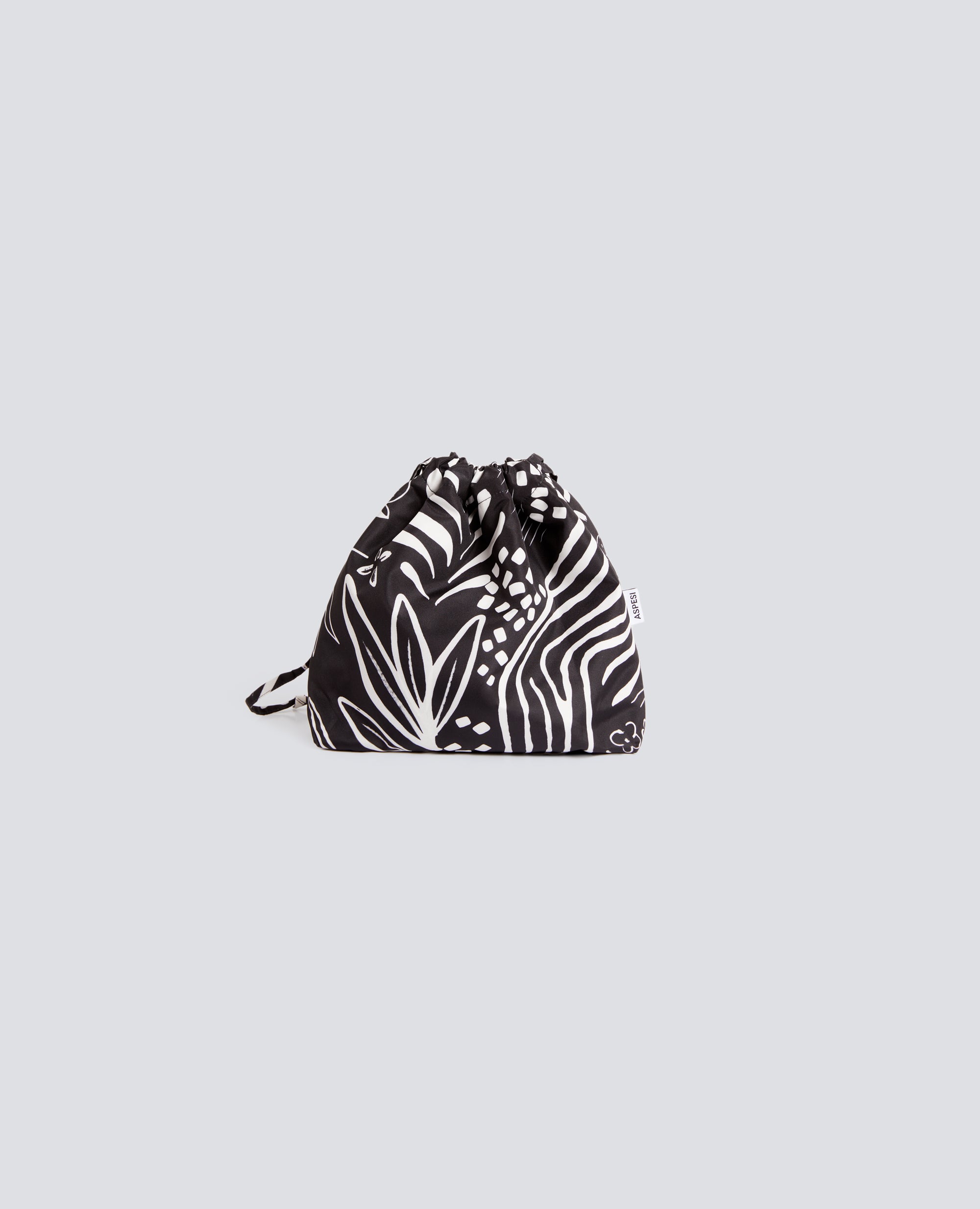 BORSA A SACCHETTO CON TRACOLLA - NERO - ASPESI