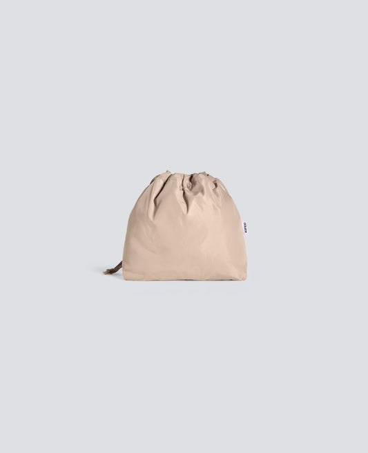 BORSA A SACCHETTO CON TRACOLLA - BEIGE - ASPESI