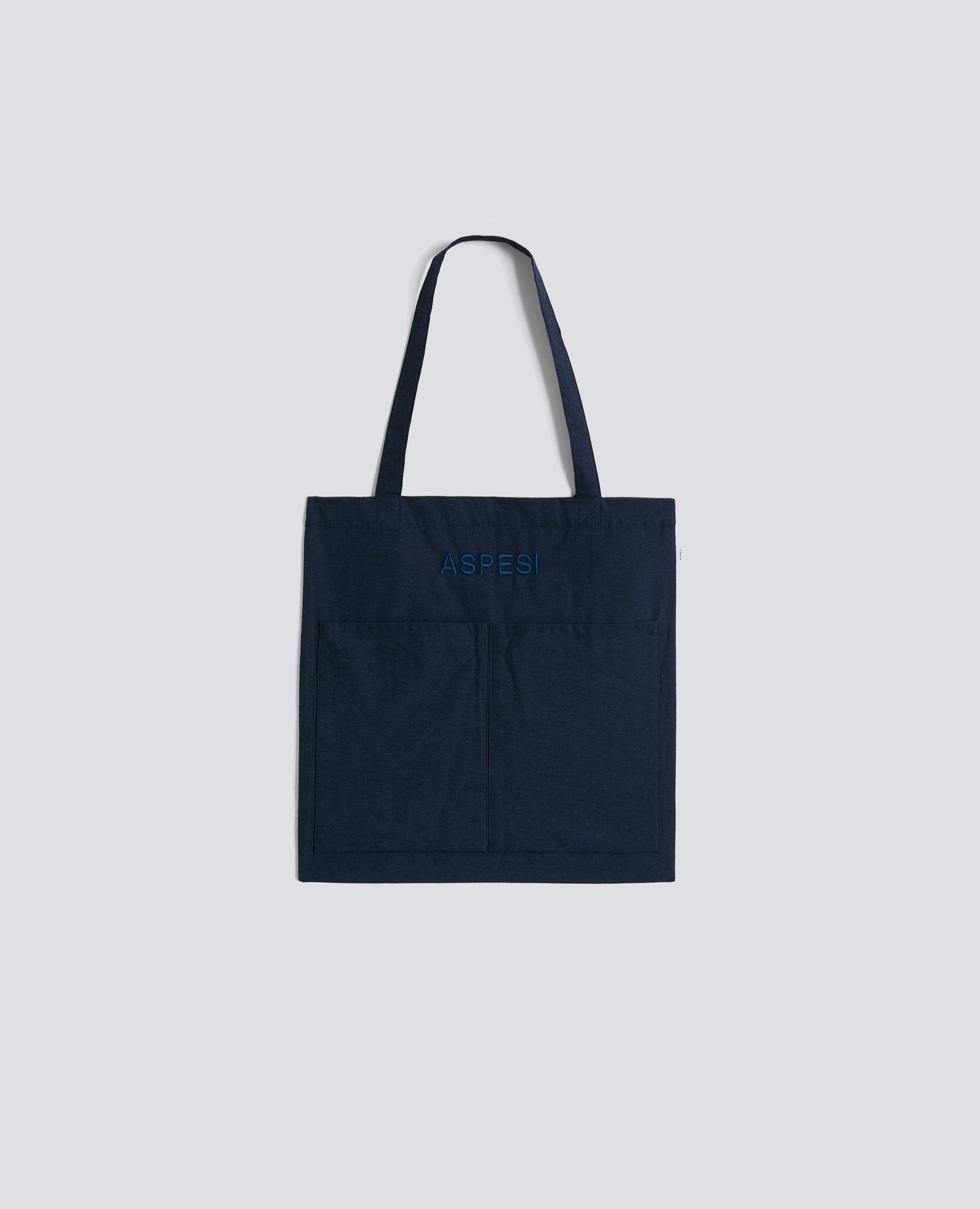 SAC FOURRE-TOUT CHAMBRAY - BLU - ASPESI