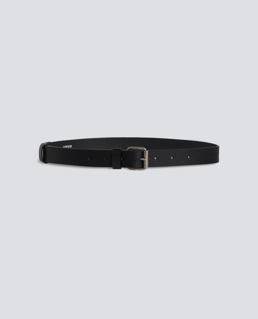 CINTURA DA DONNA IN PELLE - NERO - ASPESI