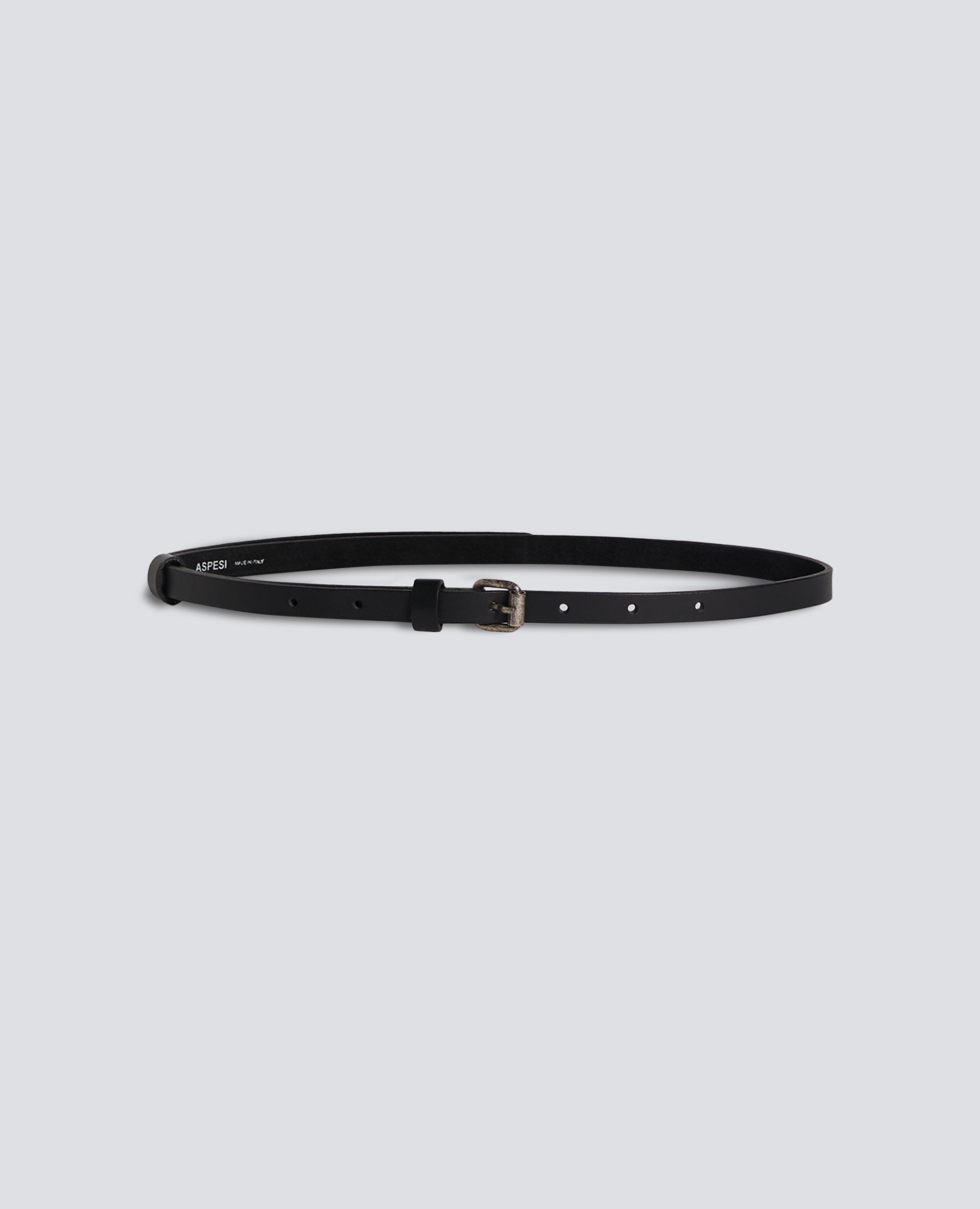 CINTURA DA DONNA IN PELLE - NERO - ASPESI