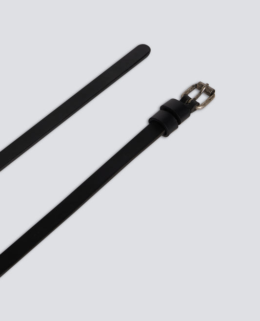 CINTURA DA DONNA IN PELLE - NERO - ASPESI