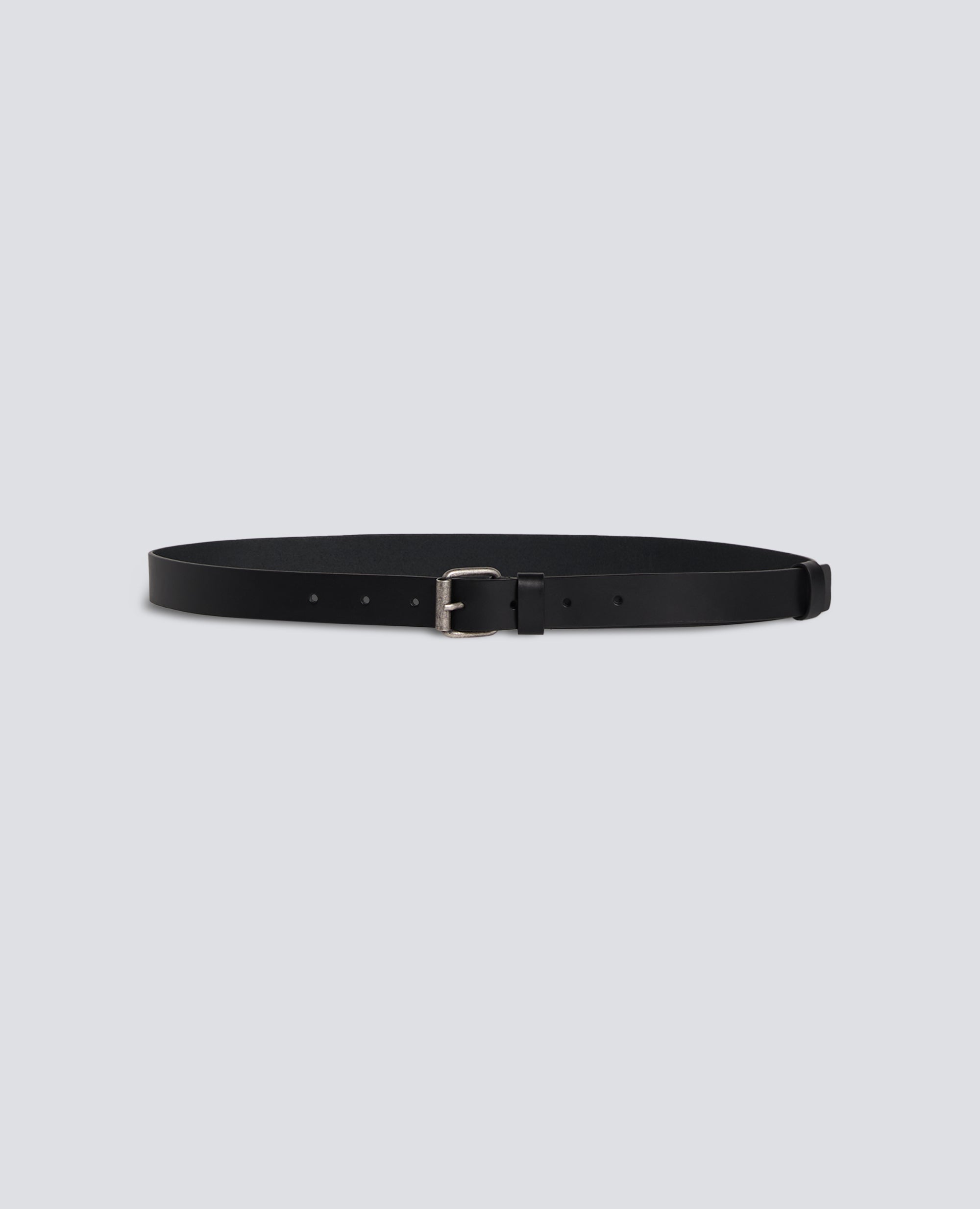 CINTURA DA UOMO IN PELLE - NERO - ASPESI