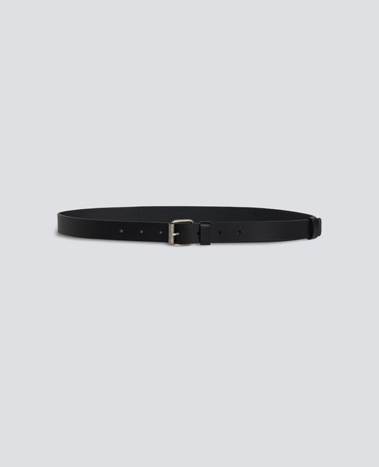 CINTURA DA UOMO IN PELLE - NERO - ASPESI