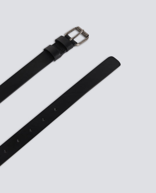 CINTURA DA UOMO IN PELLE - NERO - ASPESI