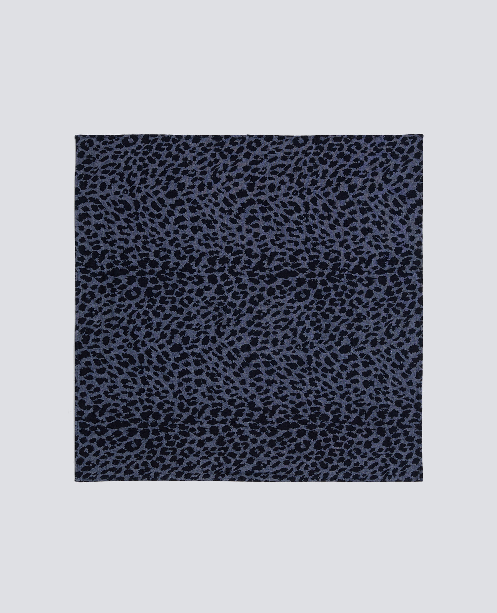 FOULARD IN CHAMBRAY DI COTONE GIAPPONESE - BLU - ASPESI
